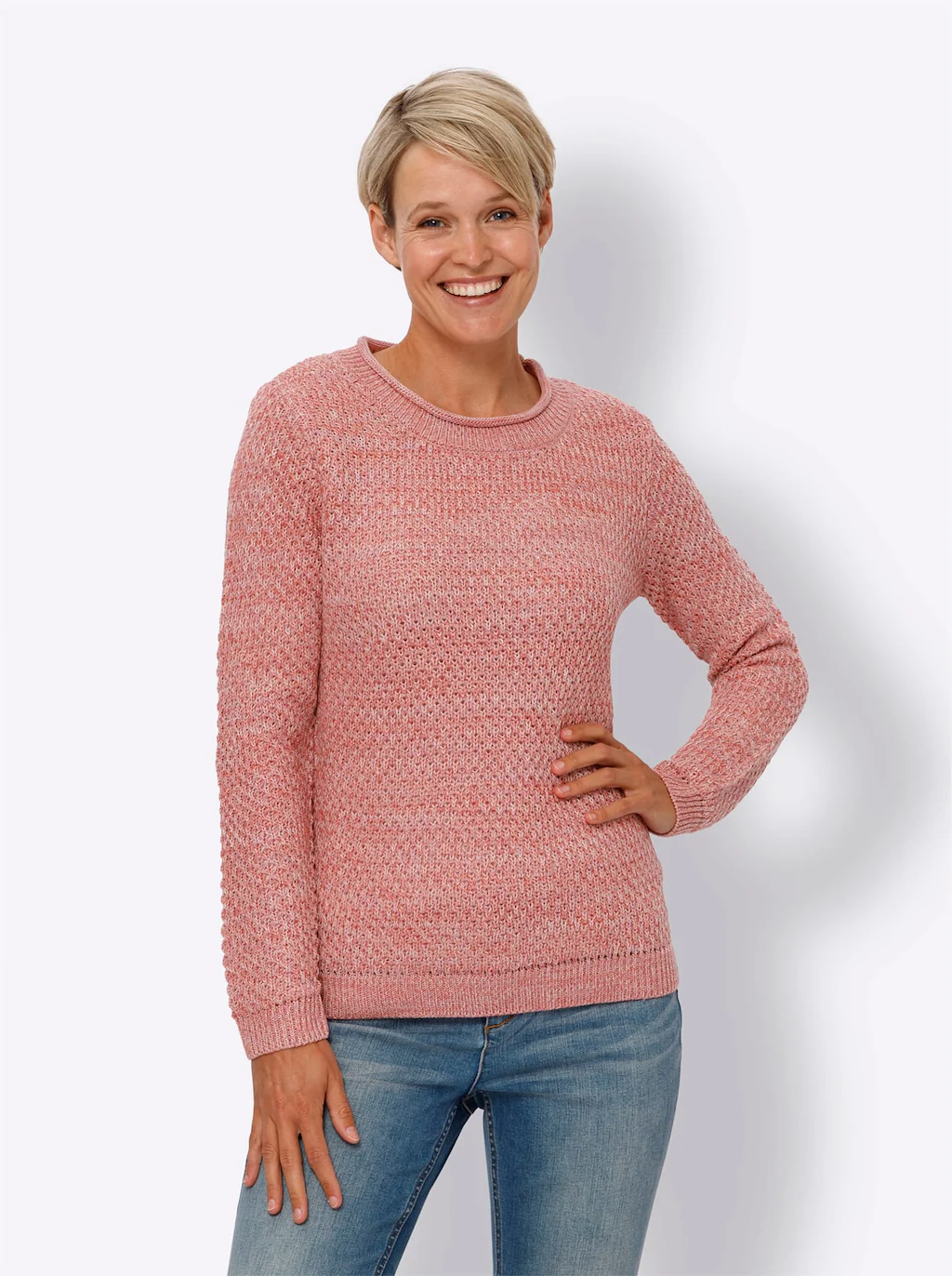 Classic Basics Rundhalspullover "Rundhals-Pullover" günstig online kaufen