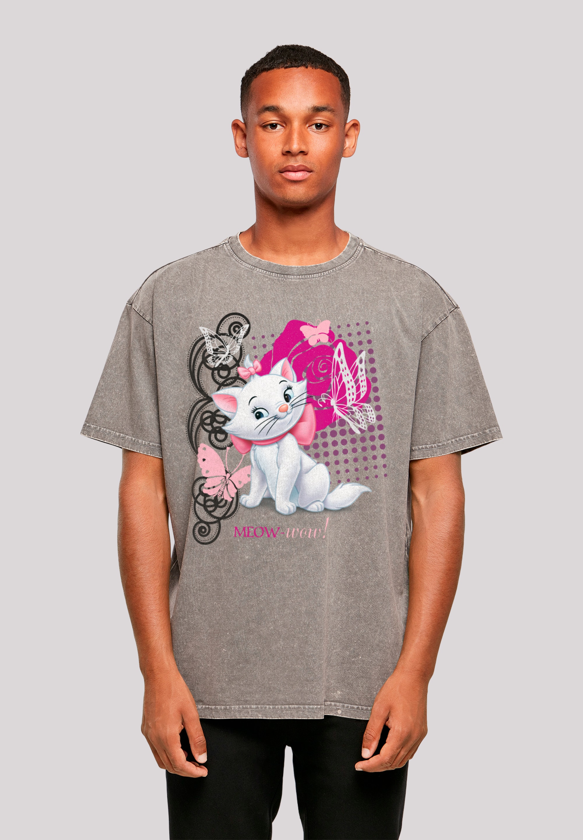 F4NT4STIC T-Shirt "Aristocats Marie Meow Schmetterling", Premium Qualität günstig online kaufen