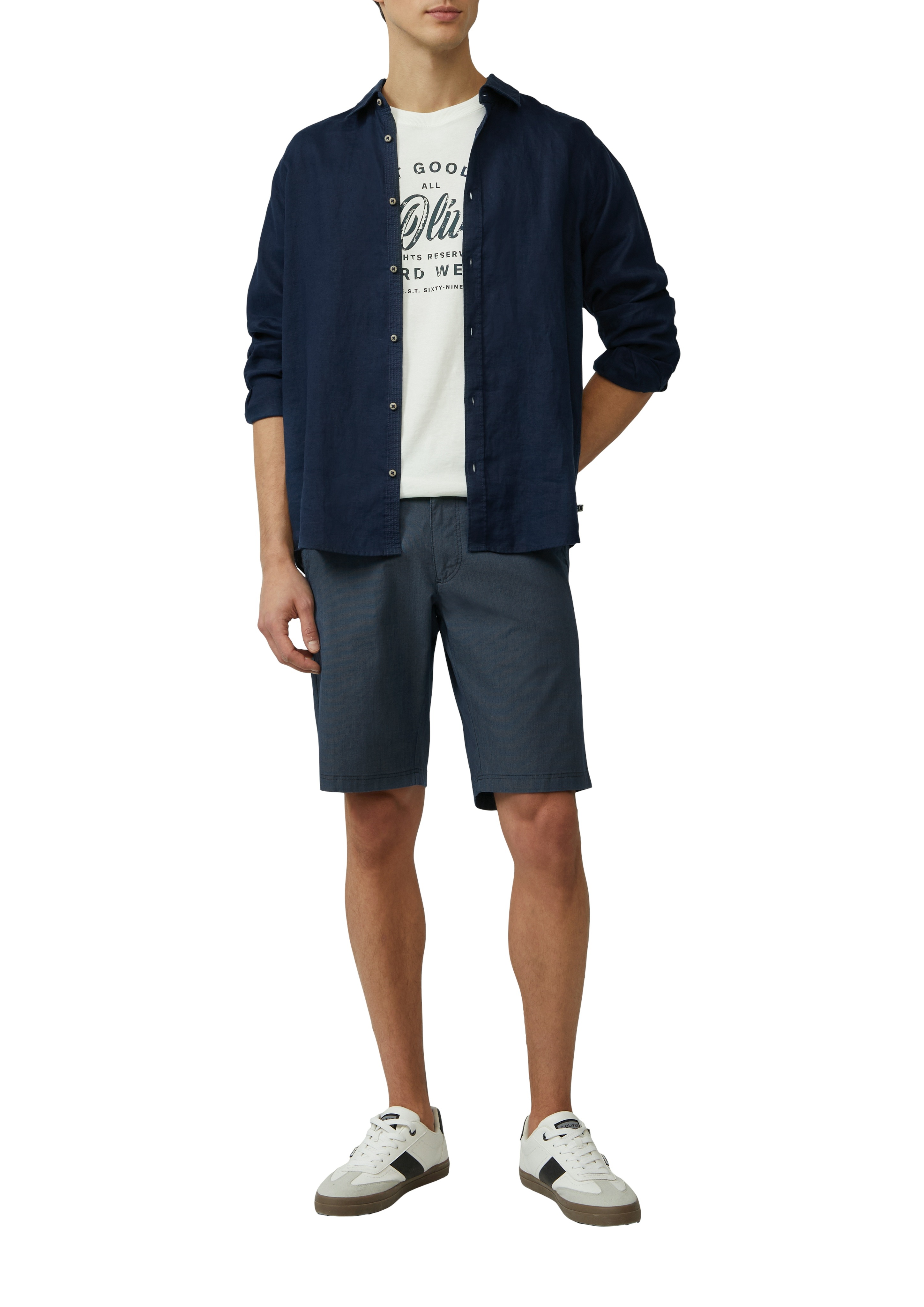 s.Oliver Bermudas "Phoenix", Sommerhose mit Tunnelzug günstig online kaufen