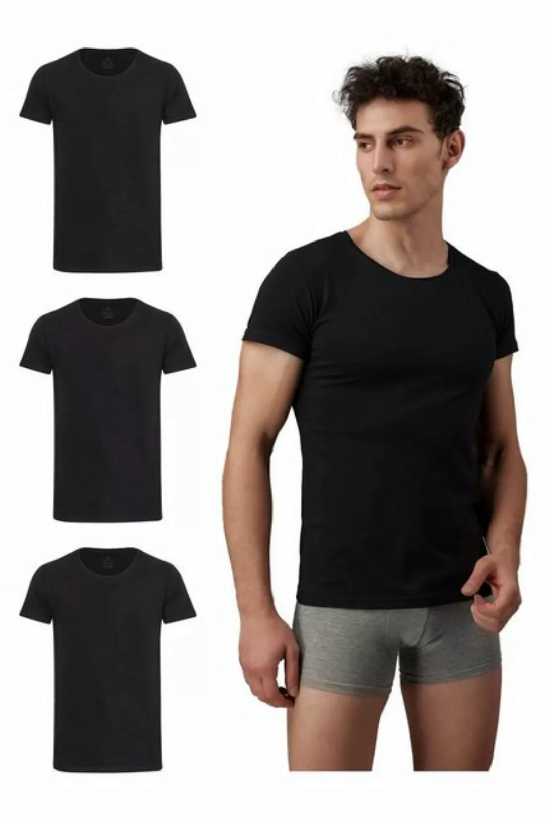 Burnell & Son T-Shirt Unterhemd Unterziehshirt Kurzarm und Rundhals für Her günstig online kaufen