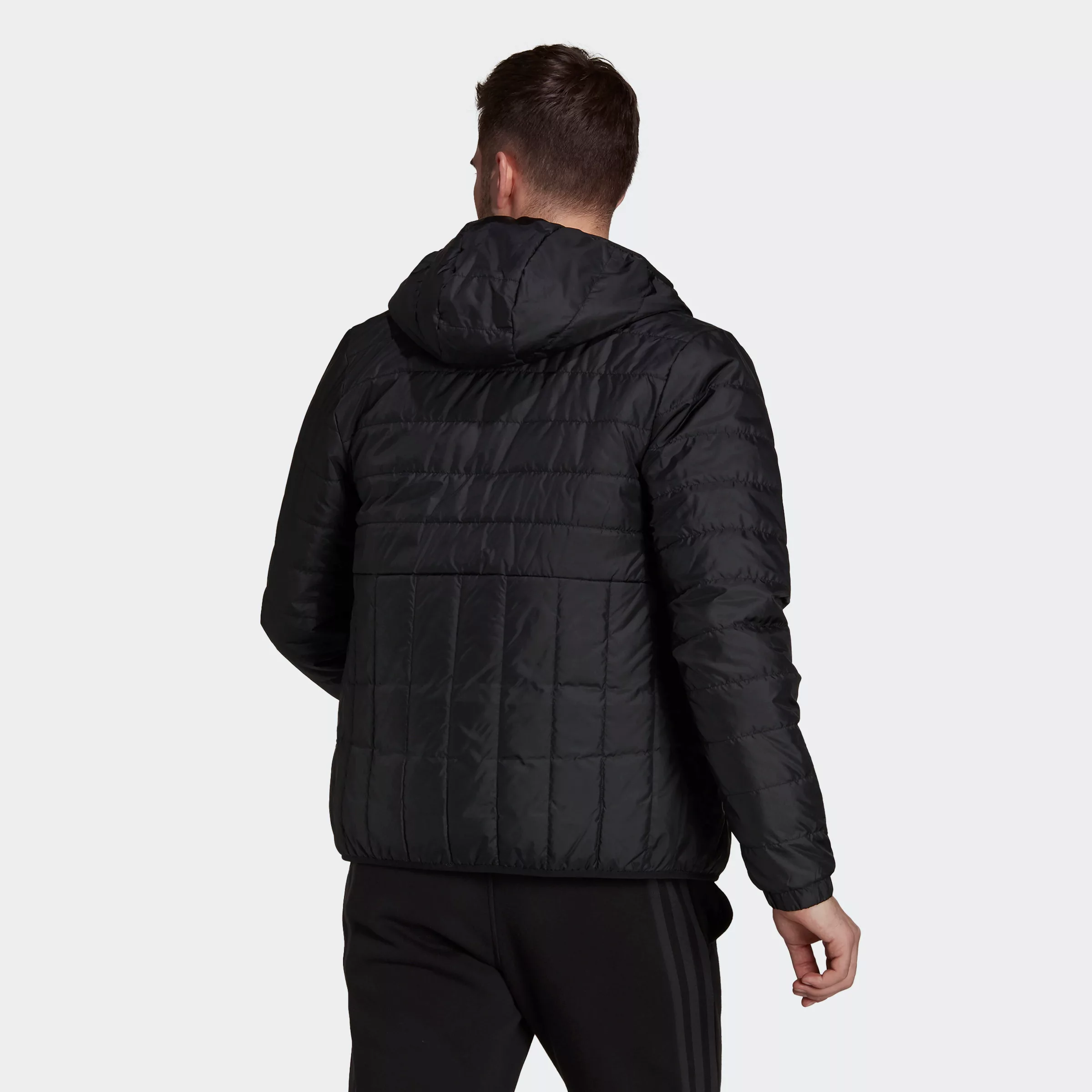 adidas Sportswear Outdoorjacke "ITAVIC 3STREIFEN LIGHT HOODED", mit Kapuze günstig online kaufen