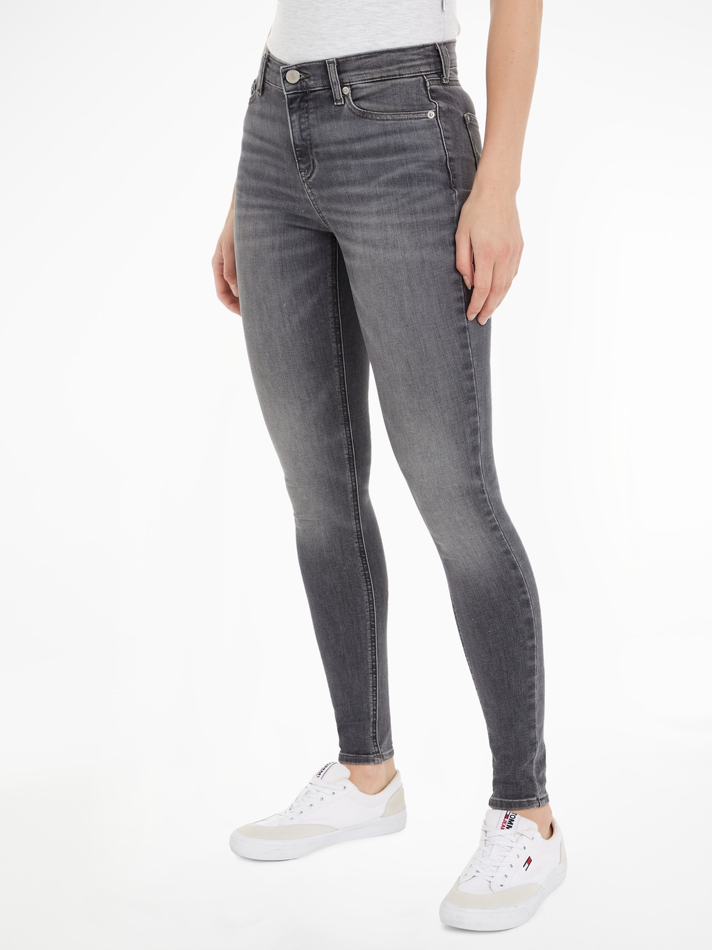 Tommy Jeans Skinny-fit-Jeans "Nora Mid Rise Skinny Fit", mit Waschung, Logo günstig online kaufen