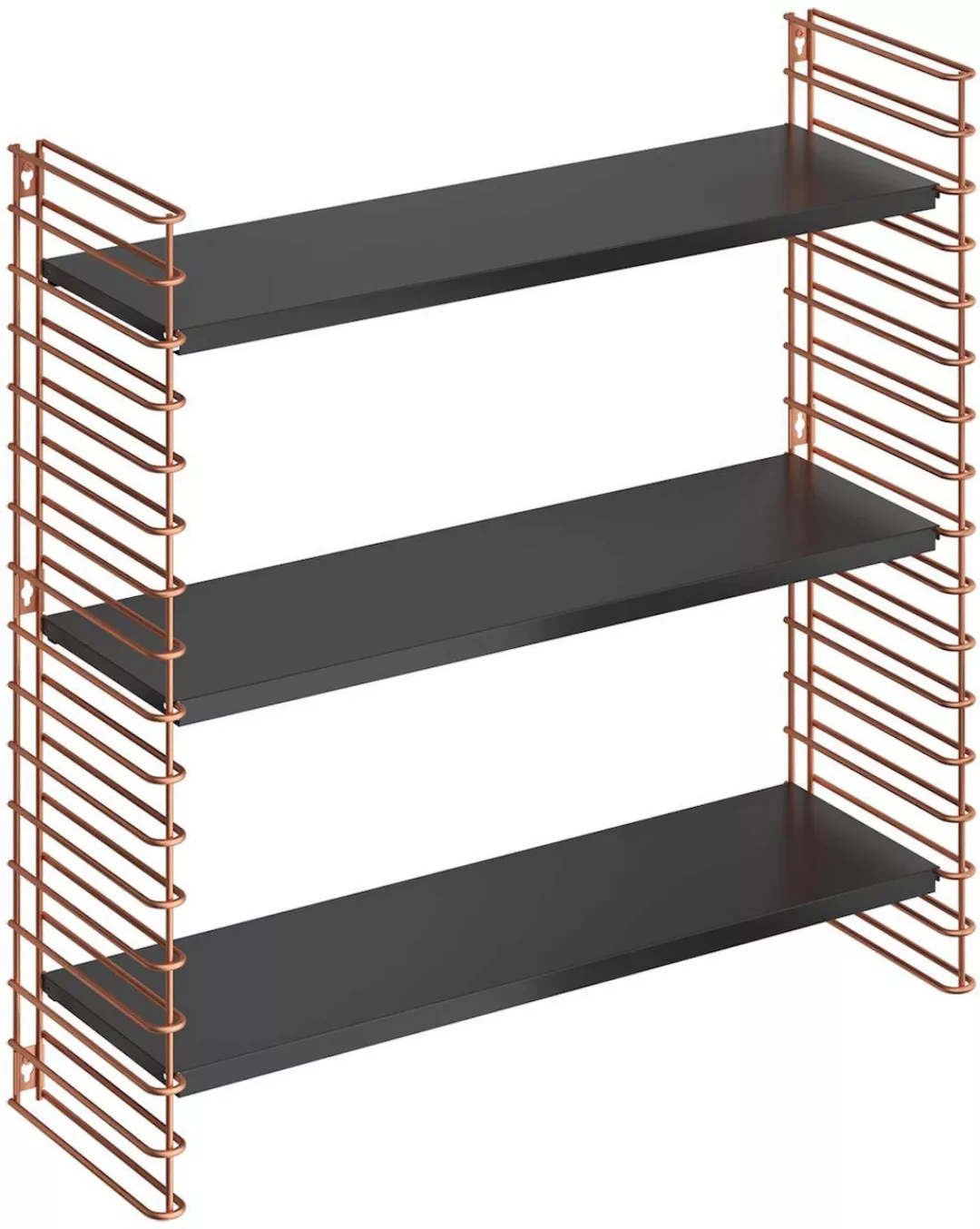 Metaltex Wandregal "Tomado", Seitengitter kupferfarben günstig online kaufen