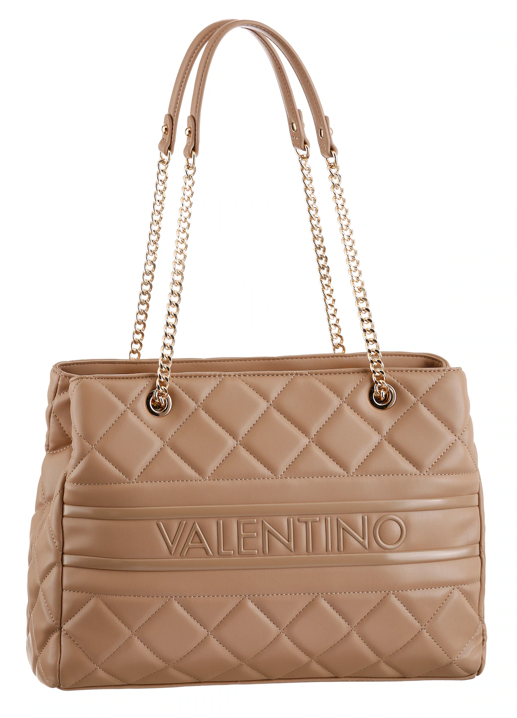 VALENTINO BAGS Shopper "ADA", mit goldfarbenen Kettendetails und Ziersteppu günstig online kaufen