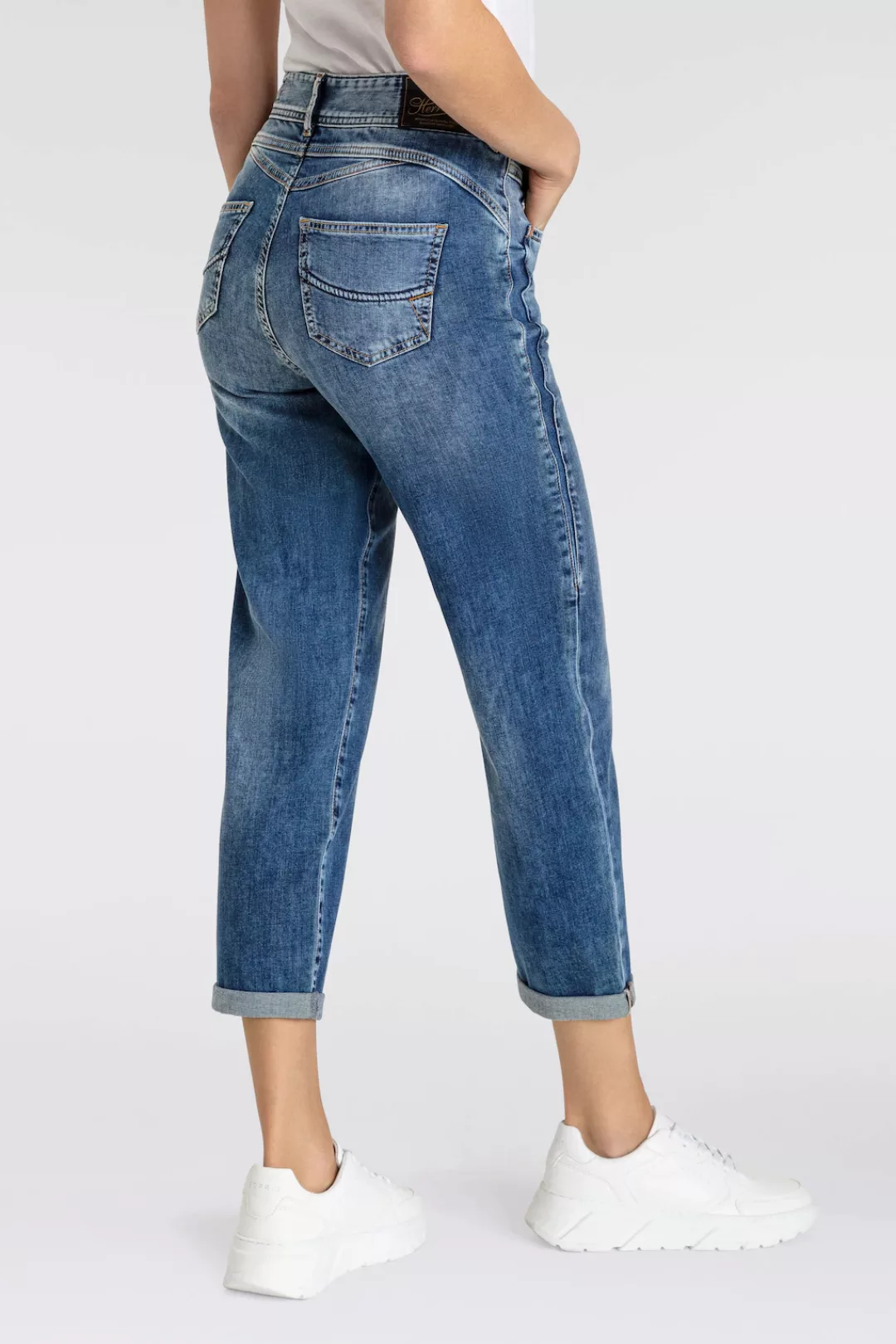 Herrlicher 5-Pocket-Jeans "Gila HI Tap Recycled Denim Light", im Five-Pocke günstig online kaufen