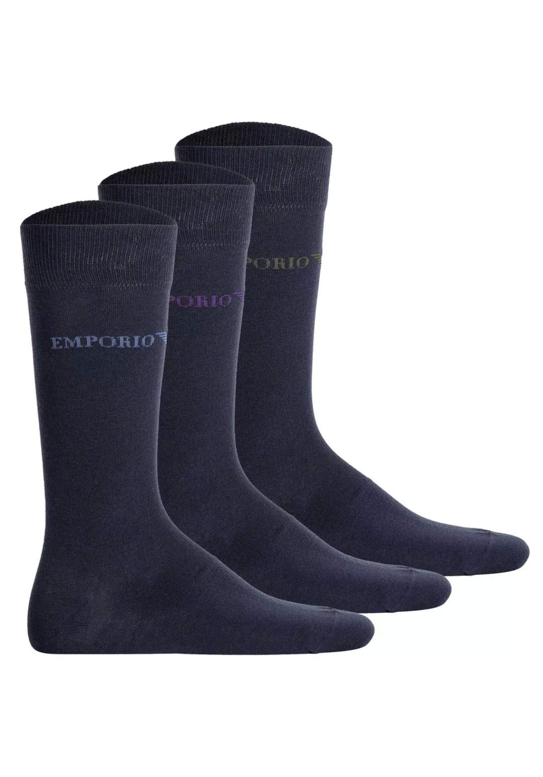 Emporio Armani Socken "Socken Casual Cotton 3er Pack" günstig online kaufen