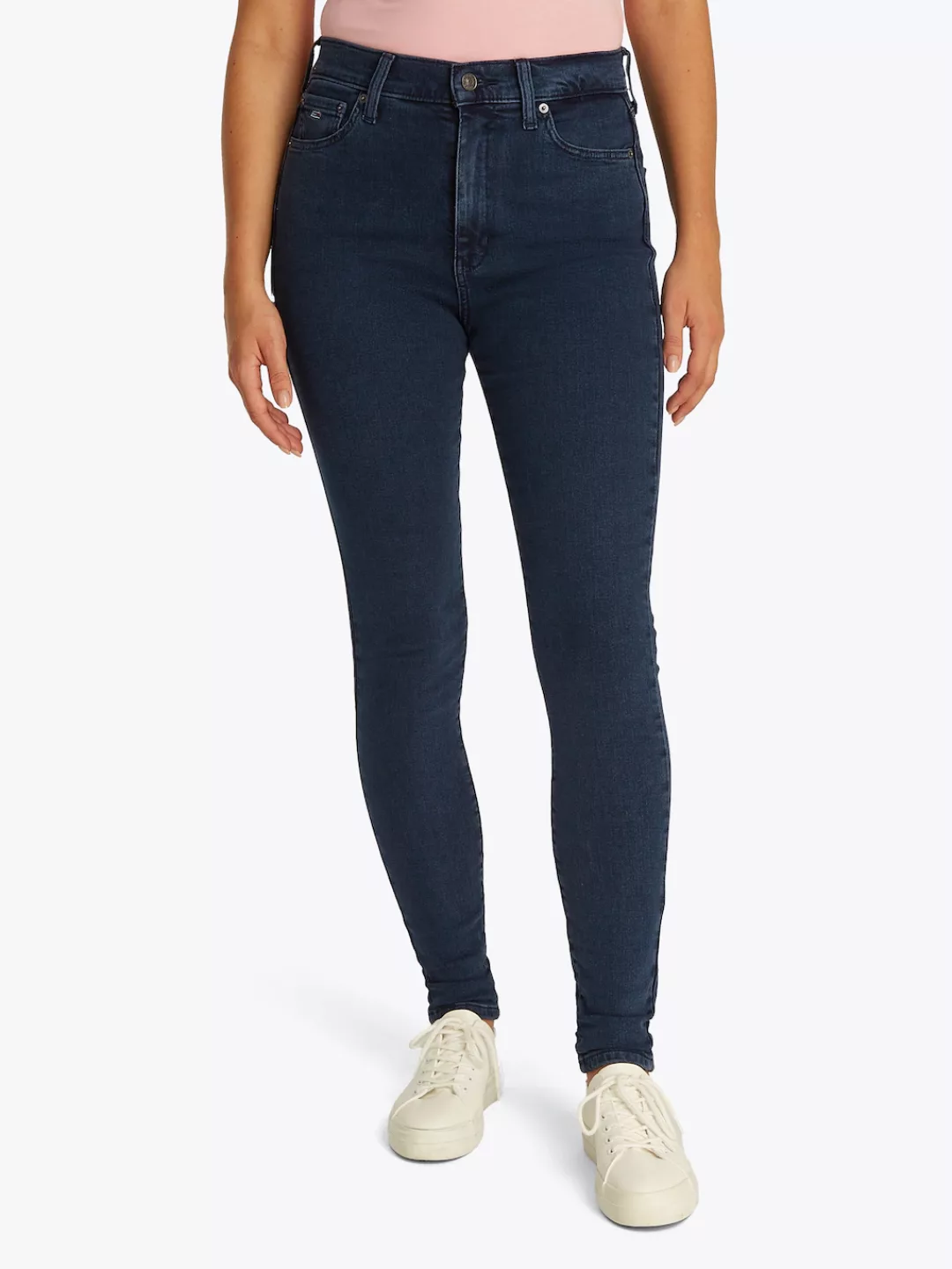 Tommy Jeans Skinny-fit-Jeans "Sylvia High Rise Skinny", mit Logo-Badge günstig online kaufen