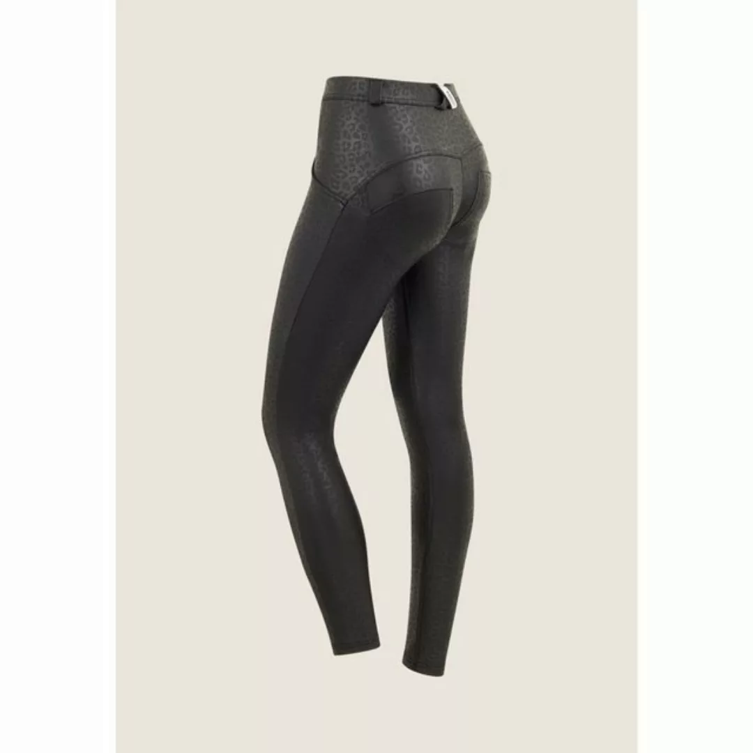 Freddy Lederhose Freddy WR.UP Eco Vegan Leder Hose Leo Schwarz günstig online kaufen