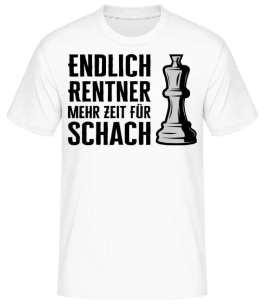 Endlich Rentner Mehr Zeit Für Schach · Männer Basic T-Shirt günstig online kaufen