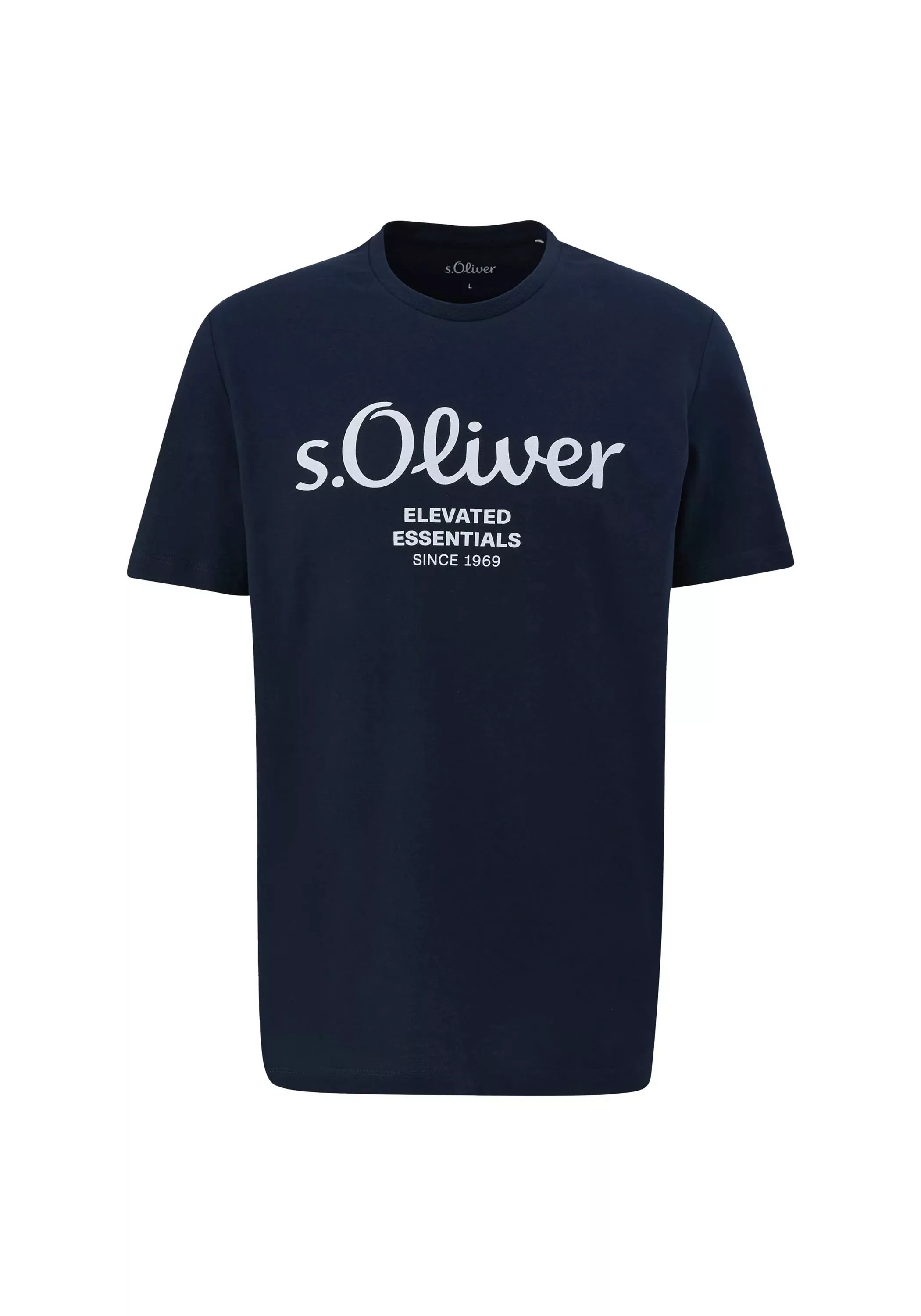 s.Oliver T-Shirt "T-Shirt Logo T-Shirt 4er Pack" günstig online kaufen