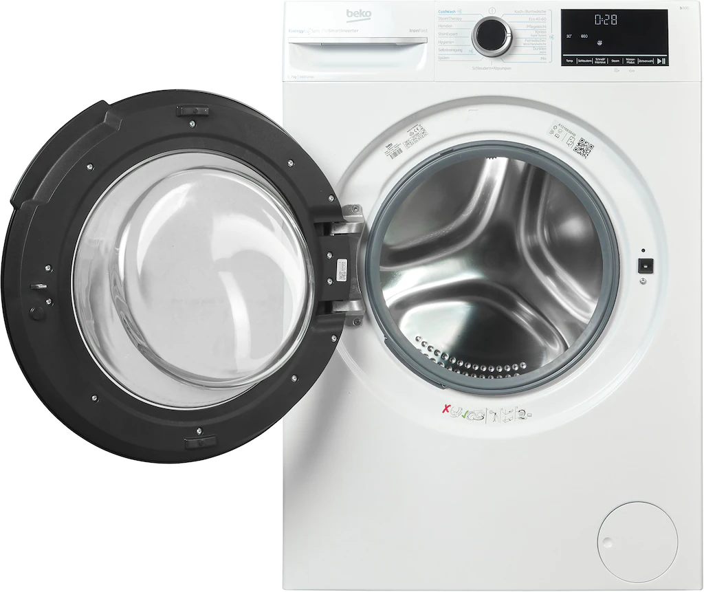 BEKO Waschmaschine »BM3WFU4741N«, 7 kg, 1400 U/min, Waschen mit EnergySpin: günstig online kaufen