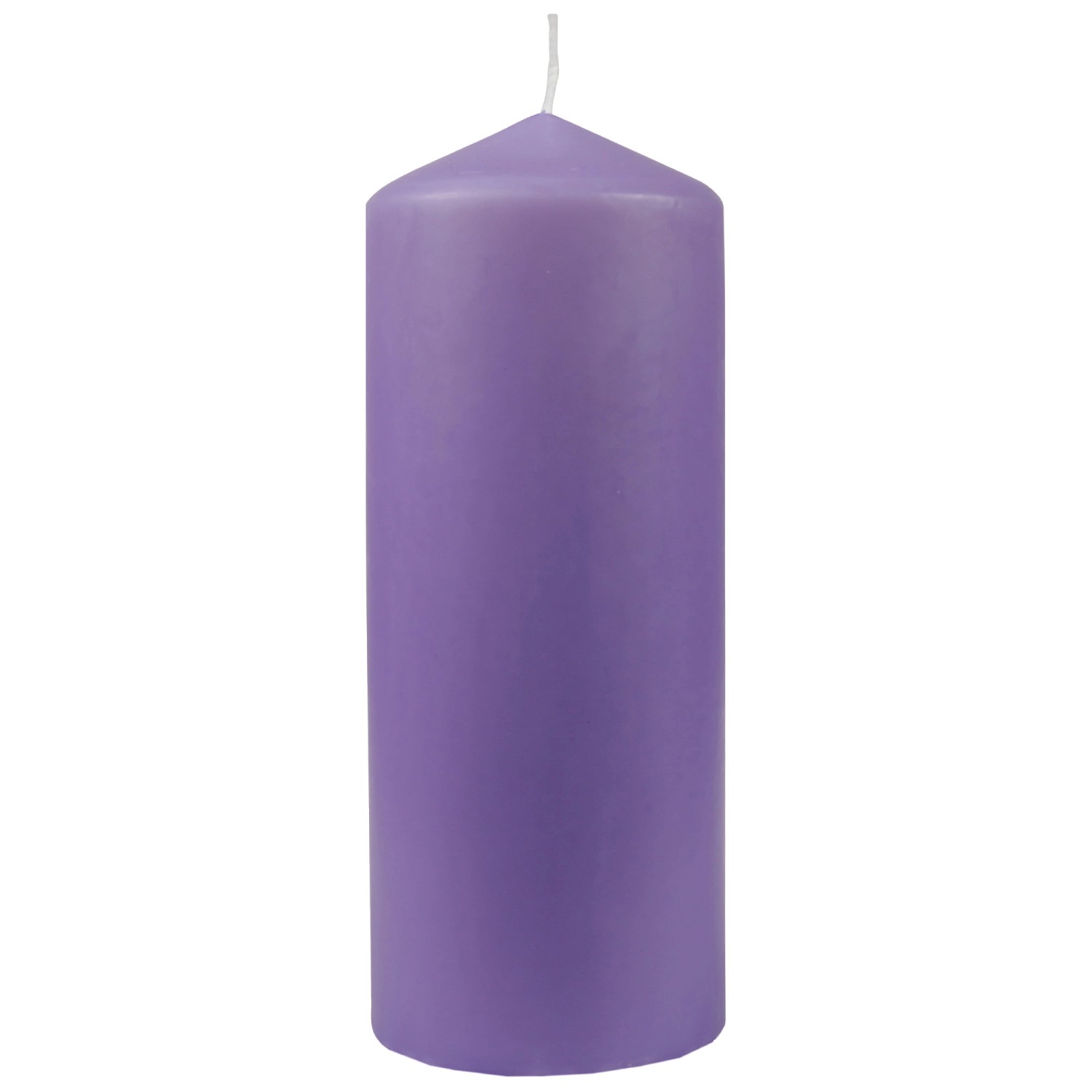 HS Candle Stumpenkerzen Ø8cm Violett günstig online kaufen