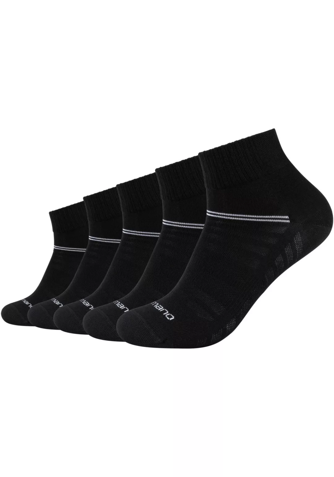 Camano Kurzsocken "mesh ventilation", (10er Pack), mit harmonischer Farbver günstig online kaufen