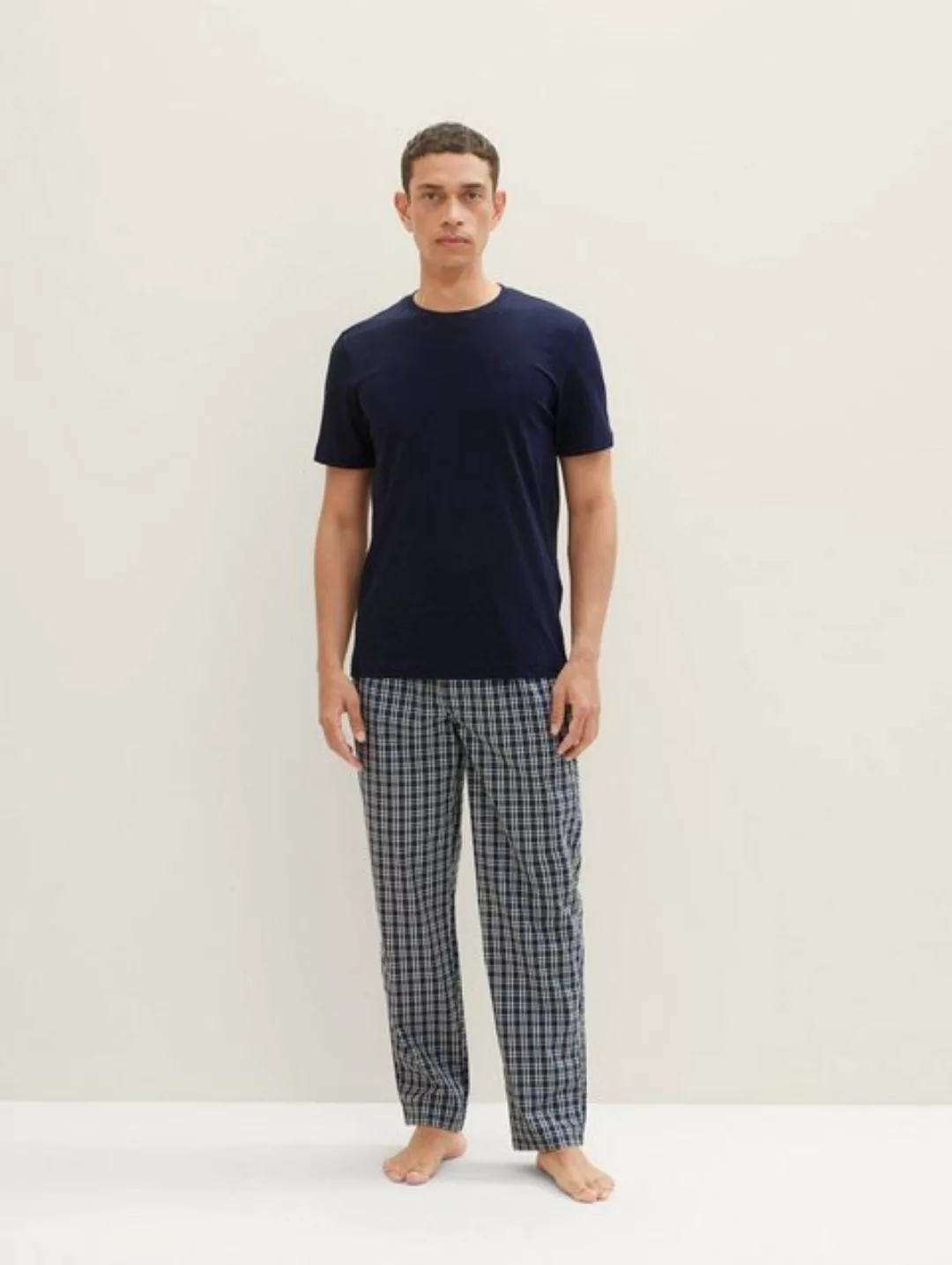 TOM TAILOR Schlafhose Pyjamahose mit Karomuster günstig online kaufen