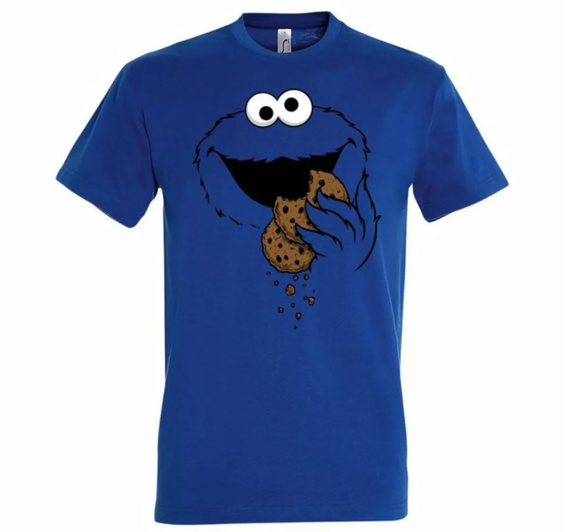 Youth Designz T-Shirt Keks-Monster Herren Shirt Fun T-Shirt Karneval Faschi günstig online kaufen