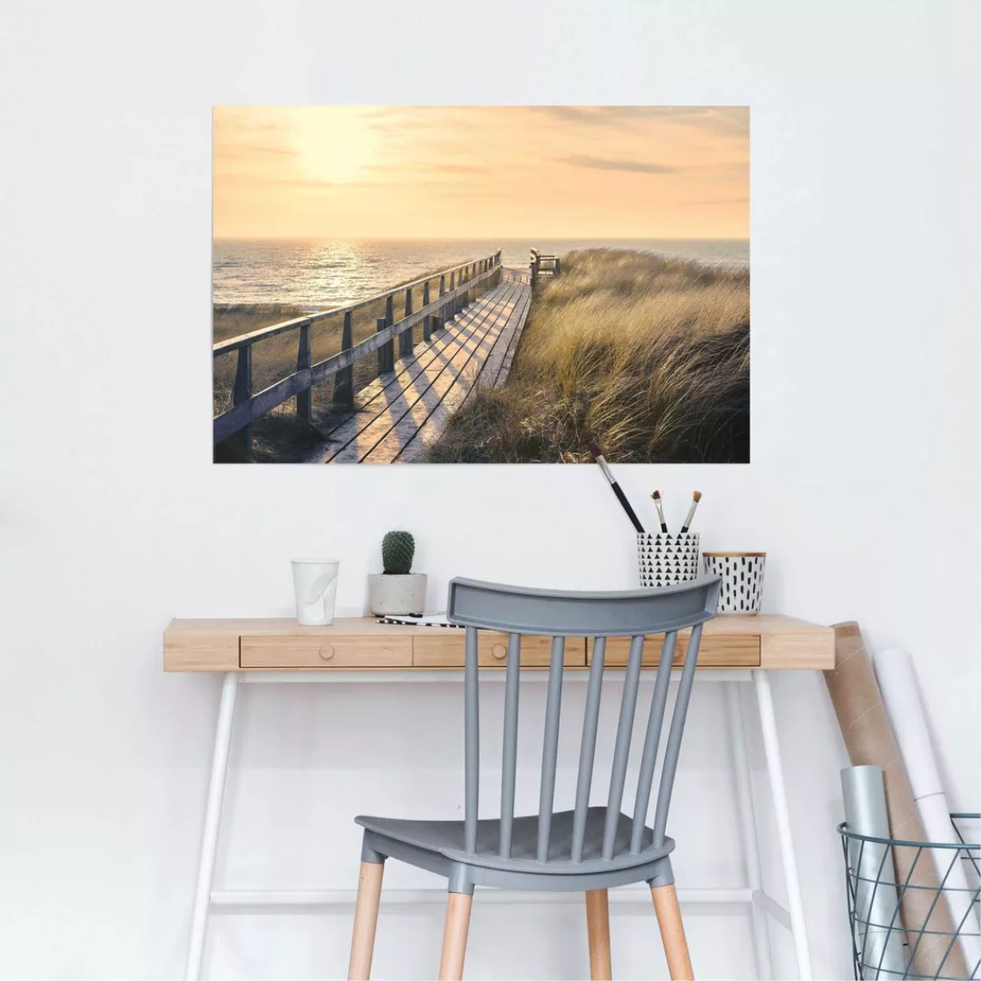 Reinders Poster "Weg zum Strand", (1 St.) günstig online kaufen