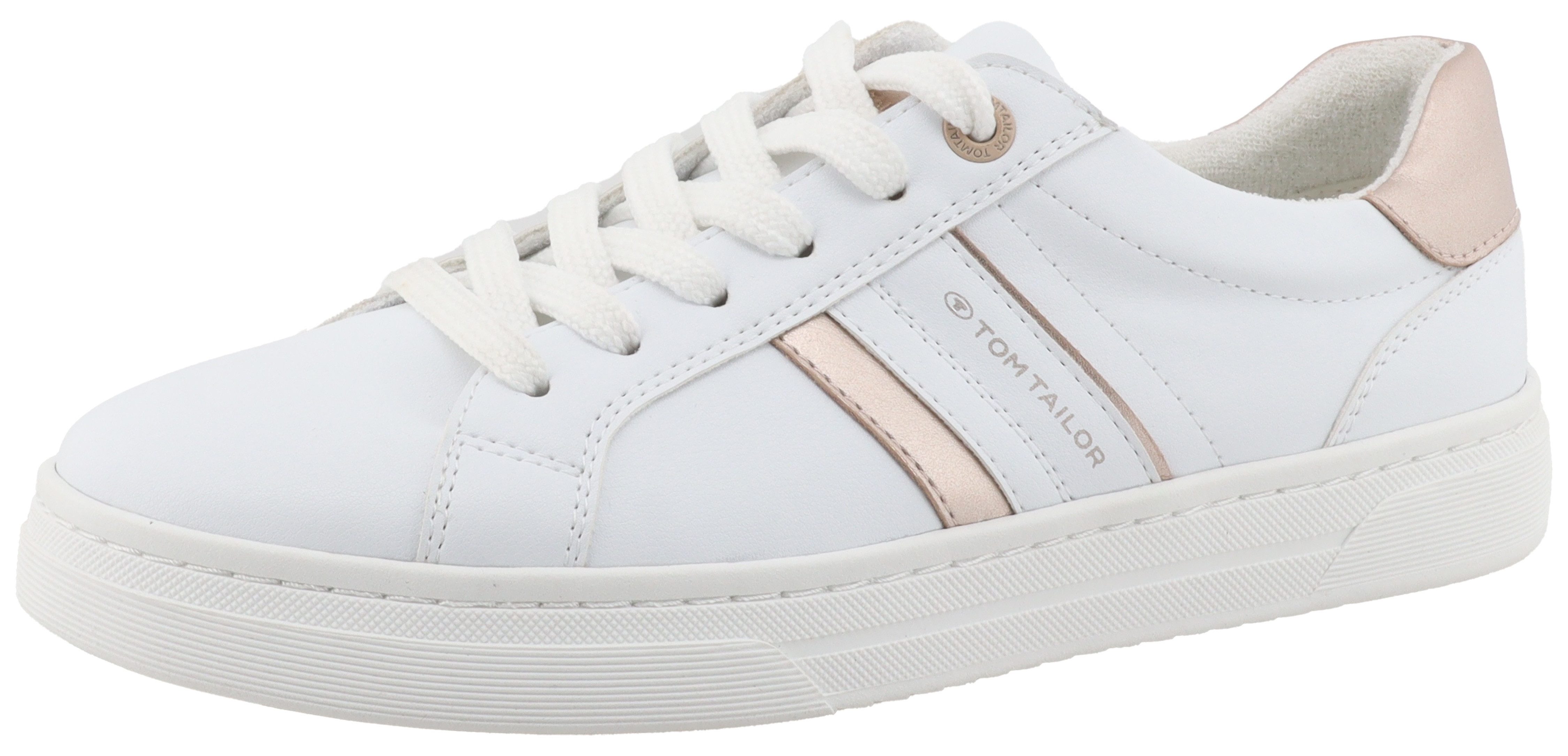 TOM TAILOR Sneaker, Freizeitschuh, Halbschuh, Schnürschuh, günstig online kaufen