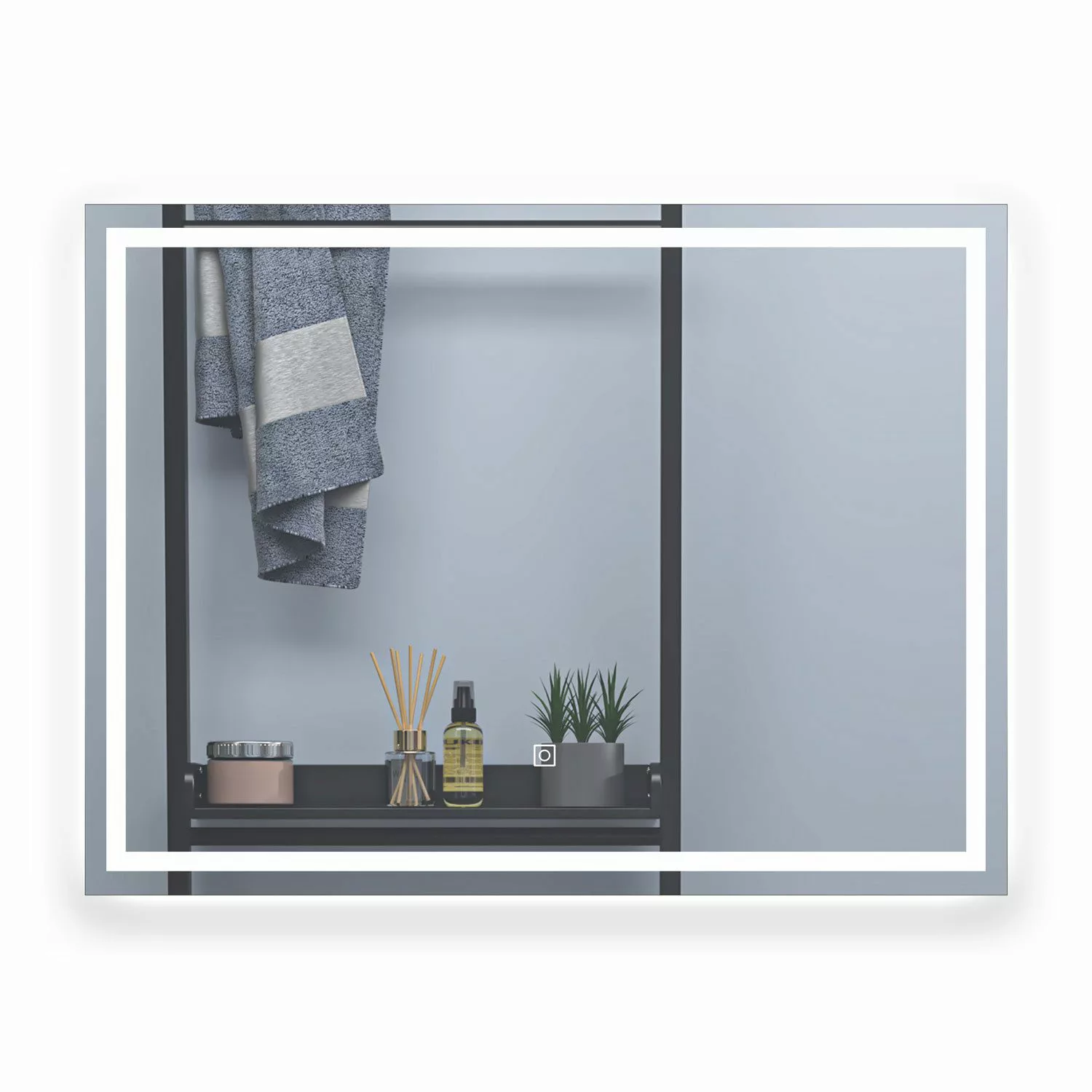 Aica Sanitär Badspiegel 50-160 cm Touch günstig online kaufen