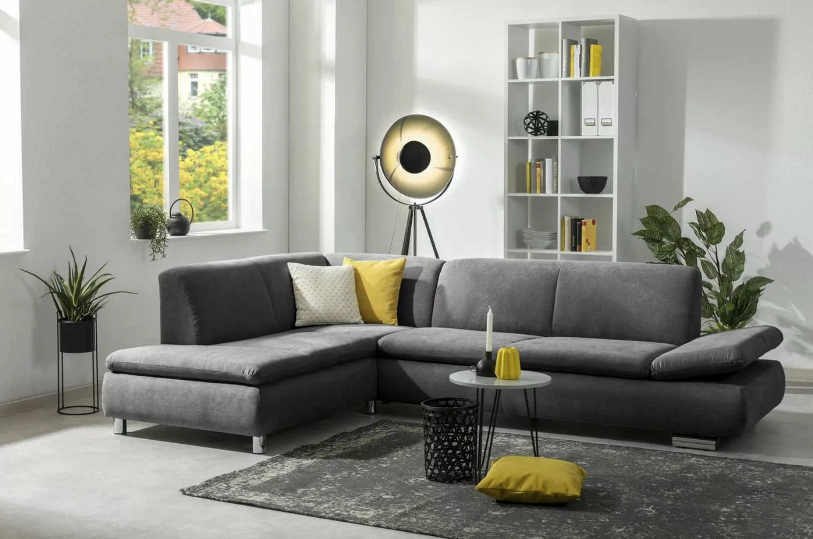 Max Winzer® Ecksofa Terrence Ecksofa links Sofa 2,5-Sitzer rechts Flachgewe günstig online kaufen