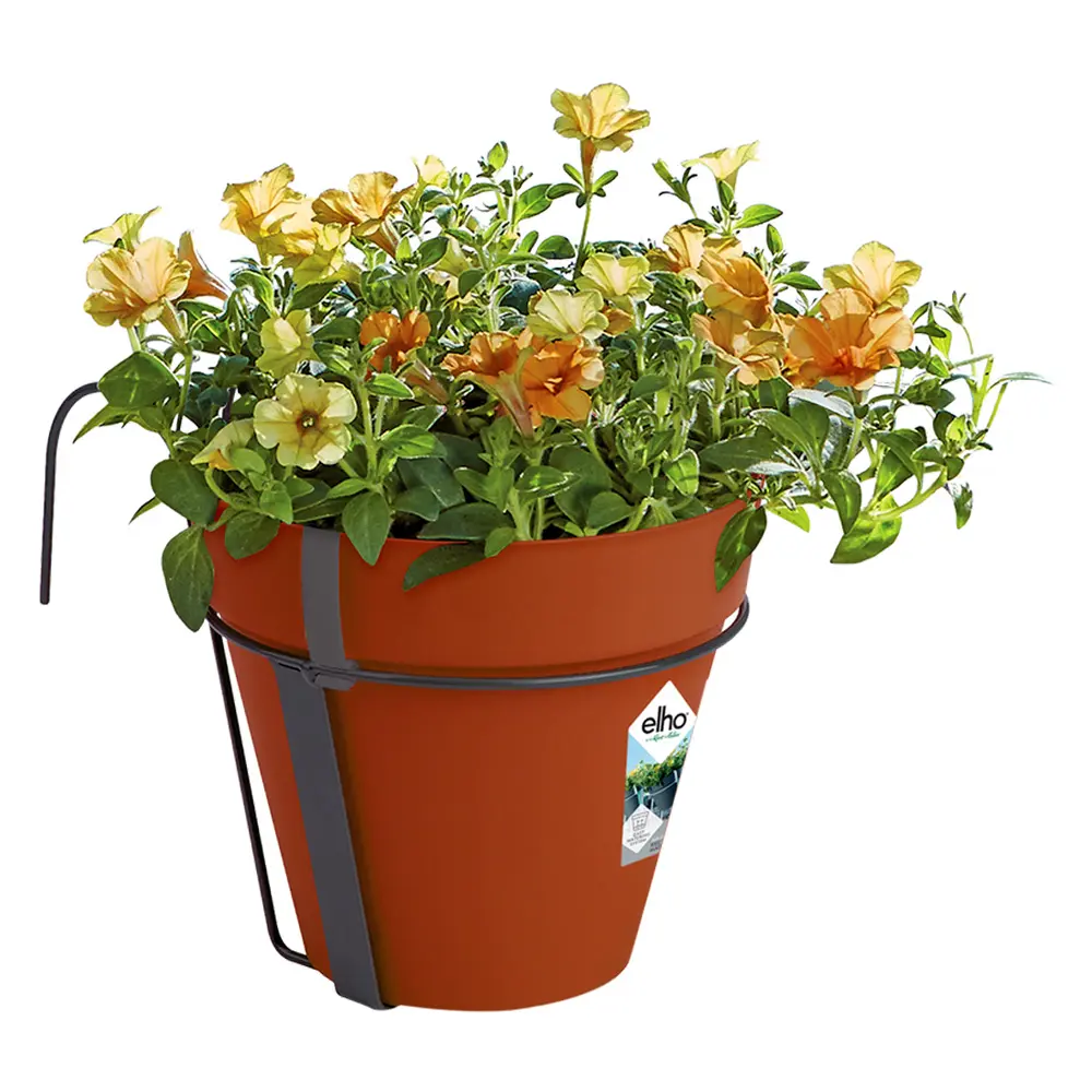 Blumentopf Terrakotta 20x28cm mit Halterung günstig online kaufen