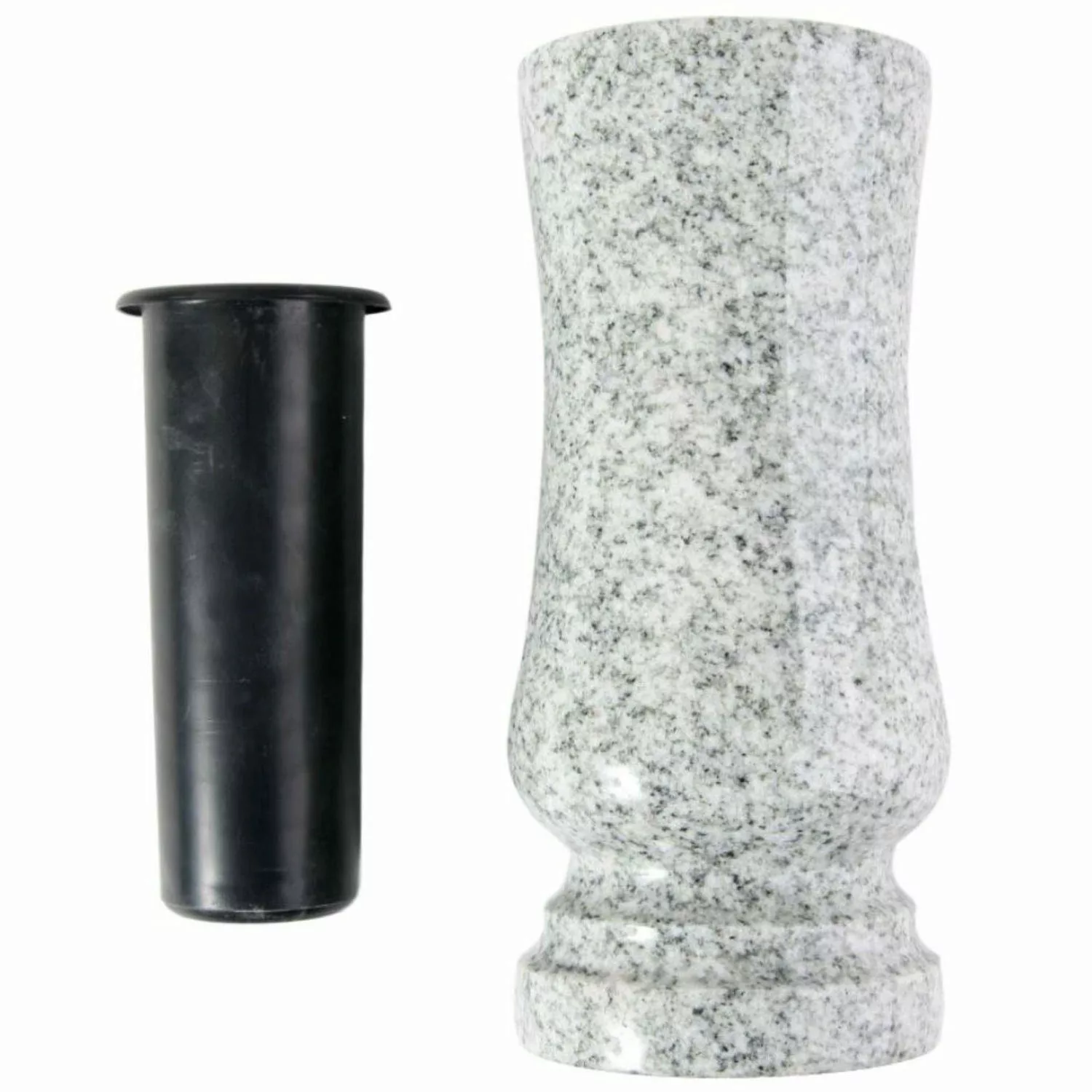 KOKA Dekoobjekt Grab-Vase Granit Viscont White günstig online kaufen