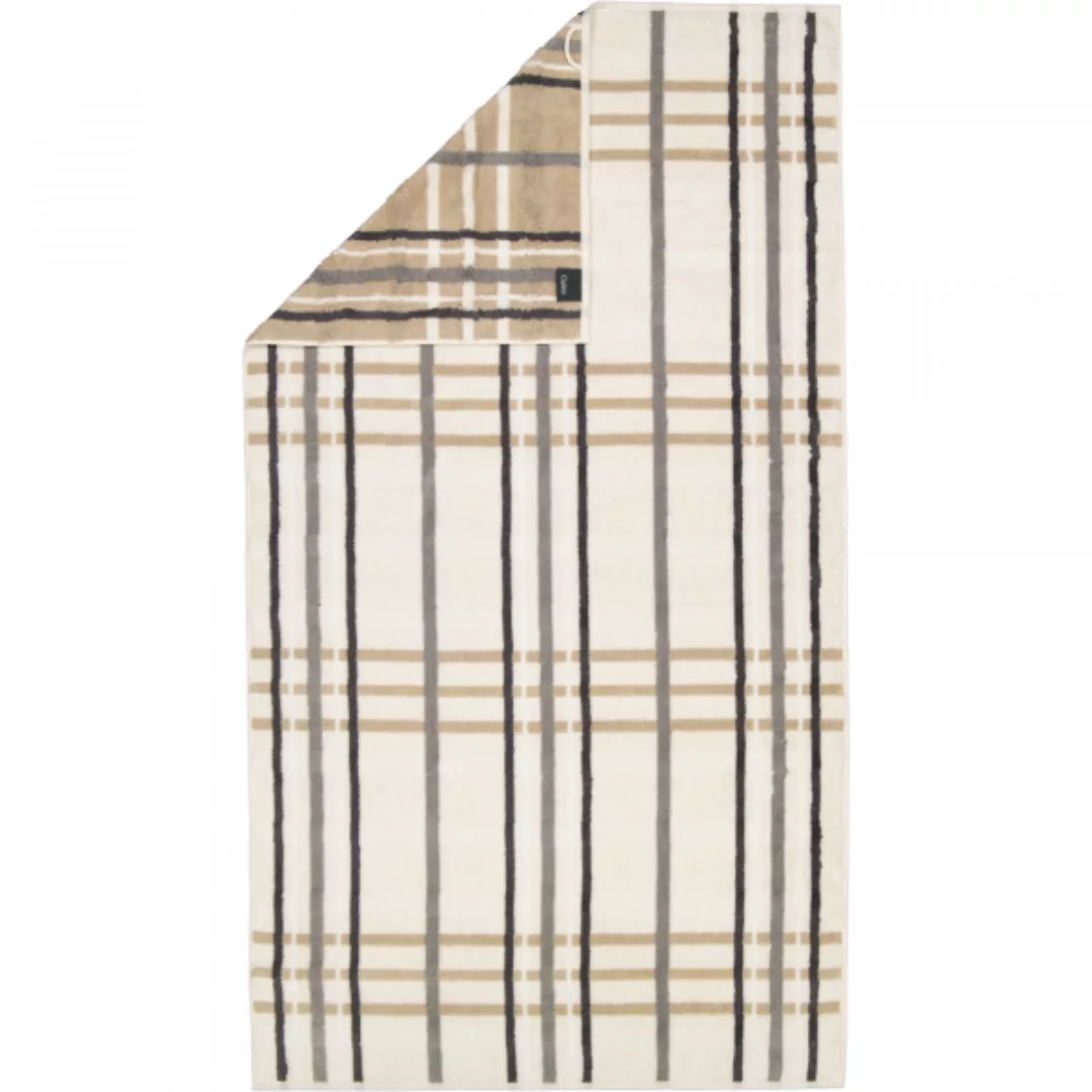 Cawö Handtücher Noblesse Check 1089 - Farbe: natur - 33 - Duschtuch 80x150 günstig online kaufen