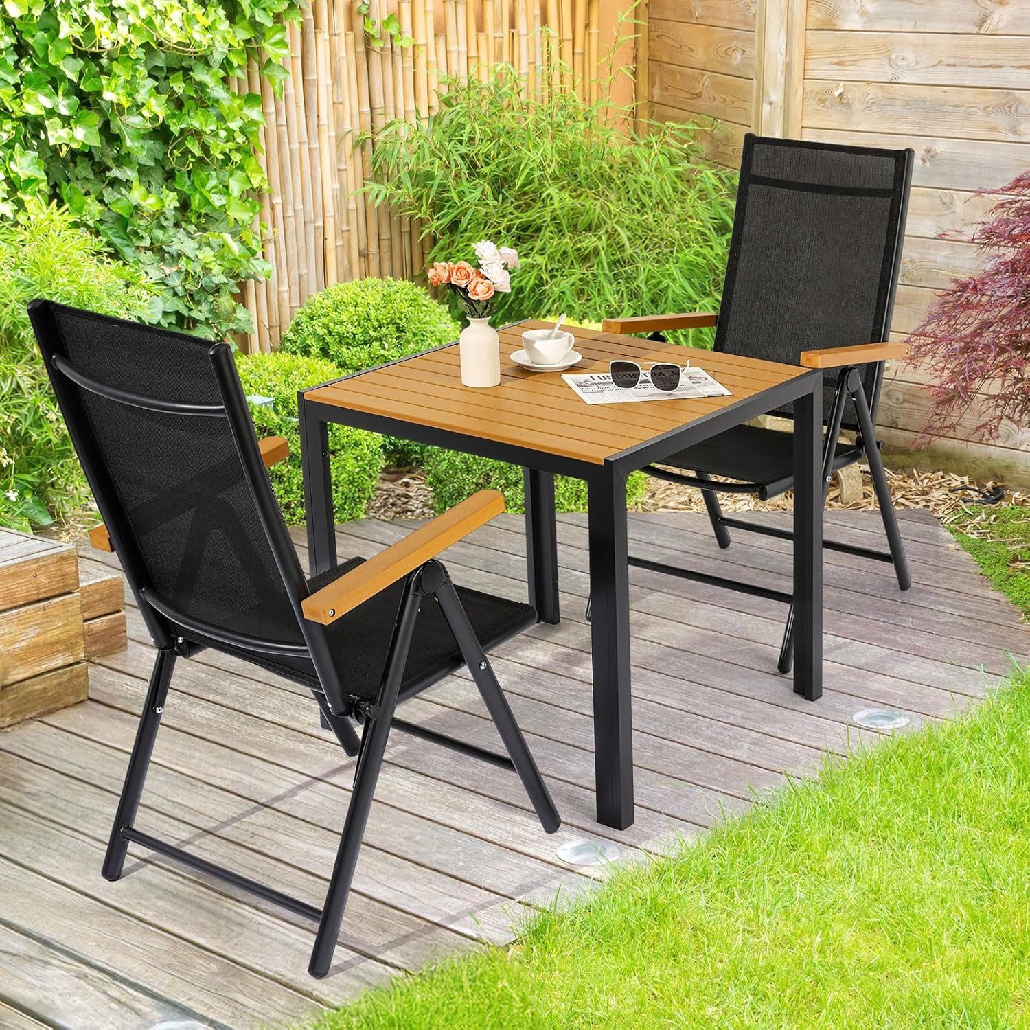 TLGREEN Gartenlounge-Set Gartenmöbel-Set,Balkonmöbel-Set,Aluminium-Sitzgrup günstig online kaufen