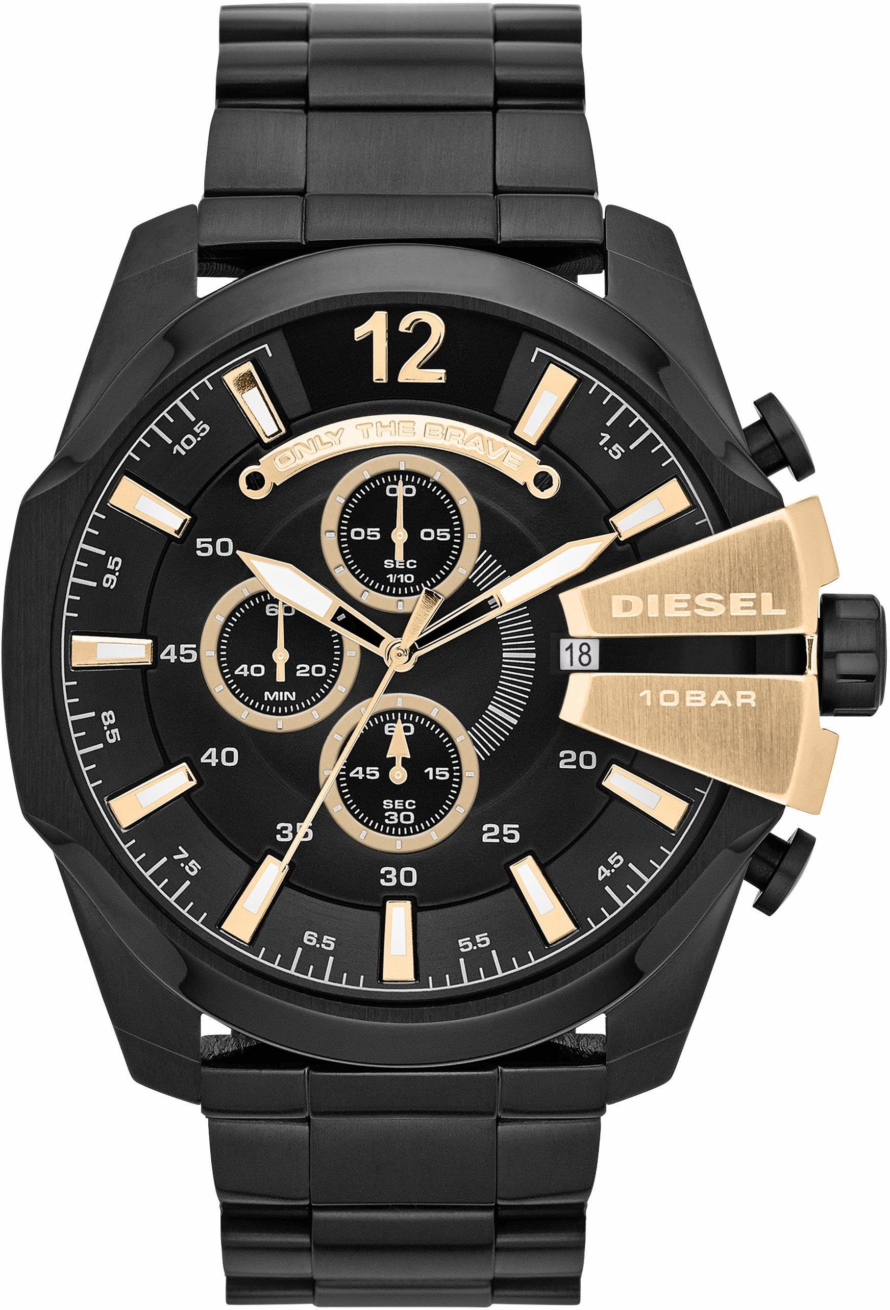 Diesel Chronograph MEGA CHIEF DZ4338, Quarzuhr, günstig online kaufen