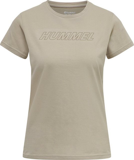 hummel Kurzarmshirt hmlTE CALI COTTON T-SHIRT CHATEAU GRAY günstig online kaufen