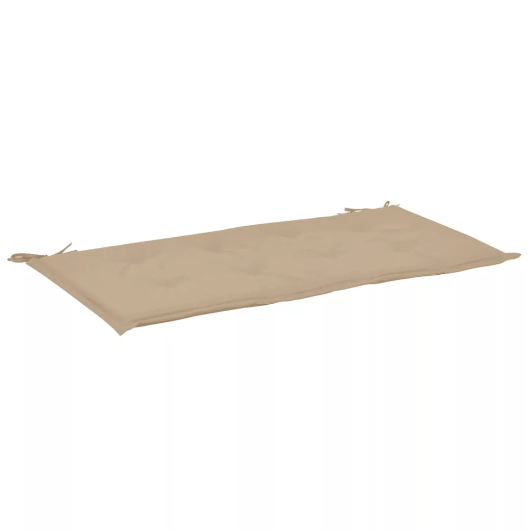 Gartenbank-auflage Beige 100x50x4 Cm günstig online kaufen