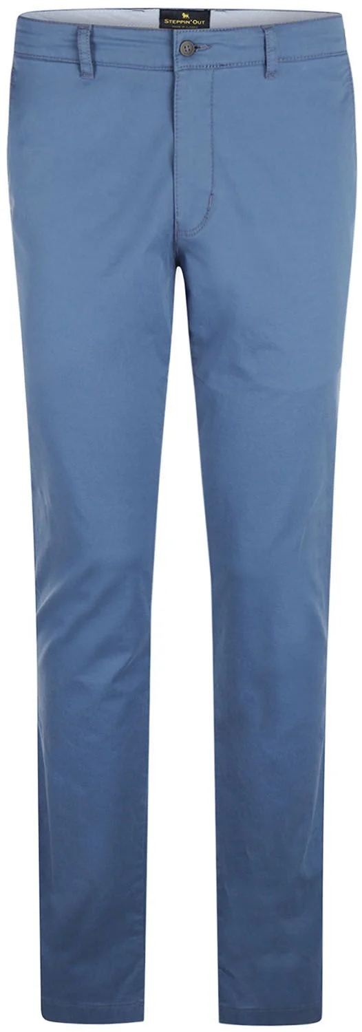 Steppin' Out Chino Newbury Indigo Blau - Größe 102 günstig online kaufen