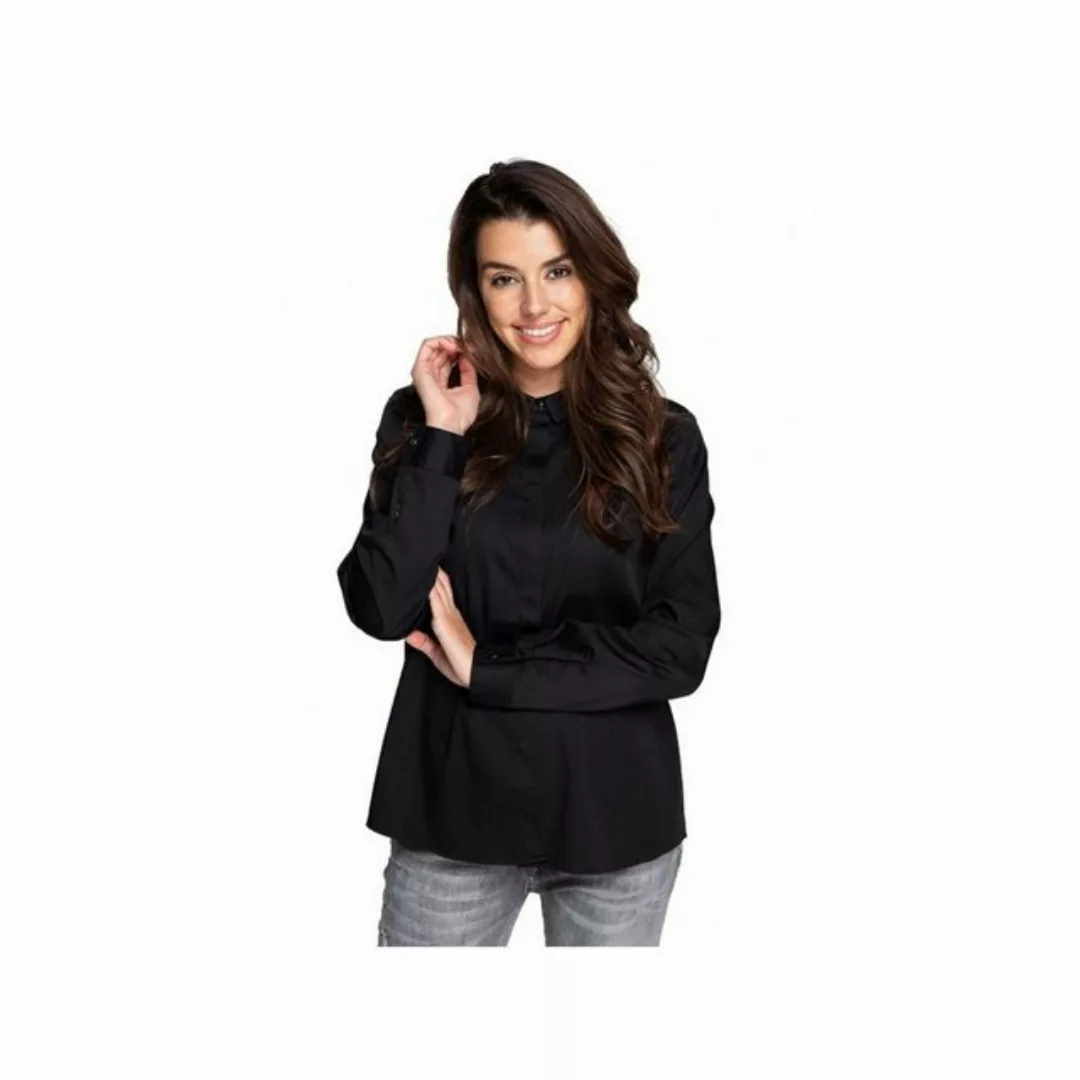 Coccara Blusenshirt schwarz regular fit (1-tlg) günstig online kaufen