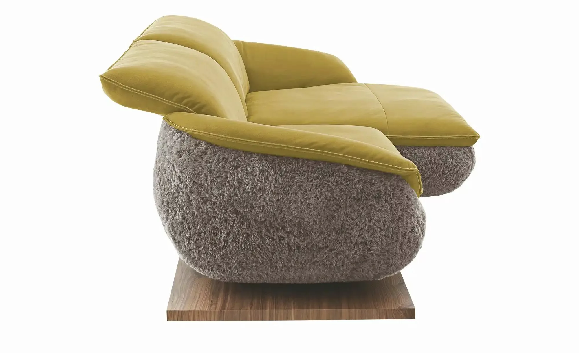 KOINOR Ecksofa  Mooove ¦ gelb ¦ Maße (cm): B: 242 H: 99 T: 120.0 Polstermöb günstig online kaufen