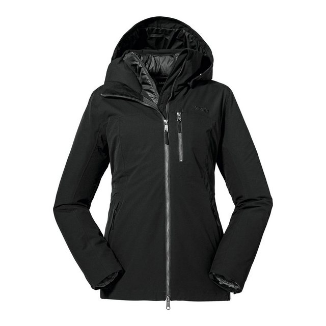 Schöffel 3-in-1-Funktionsjacke Krakau L für Damen, atmungsaktiv, 10.000mm W günstig online kaufen