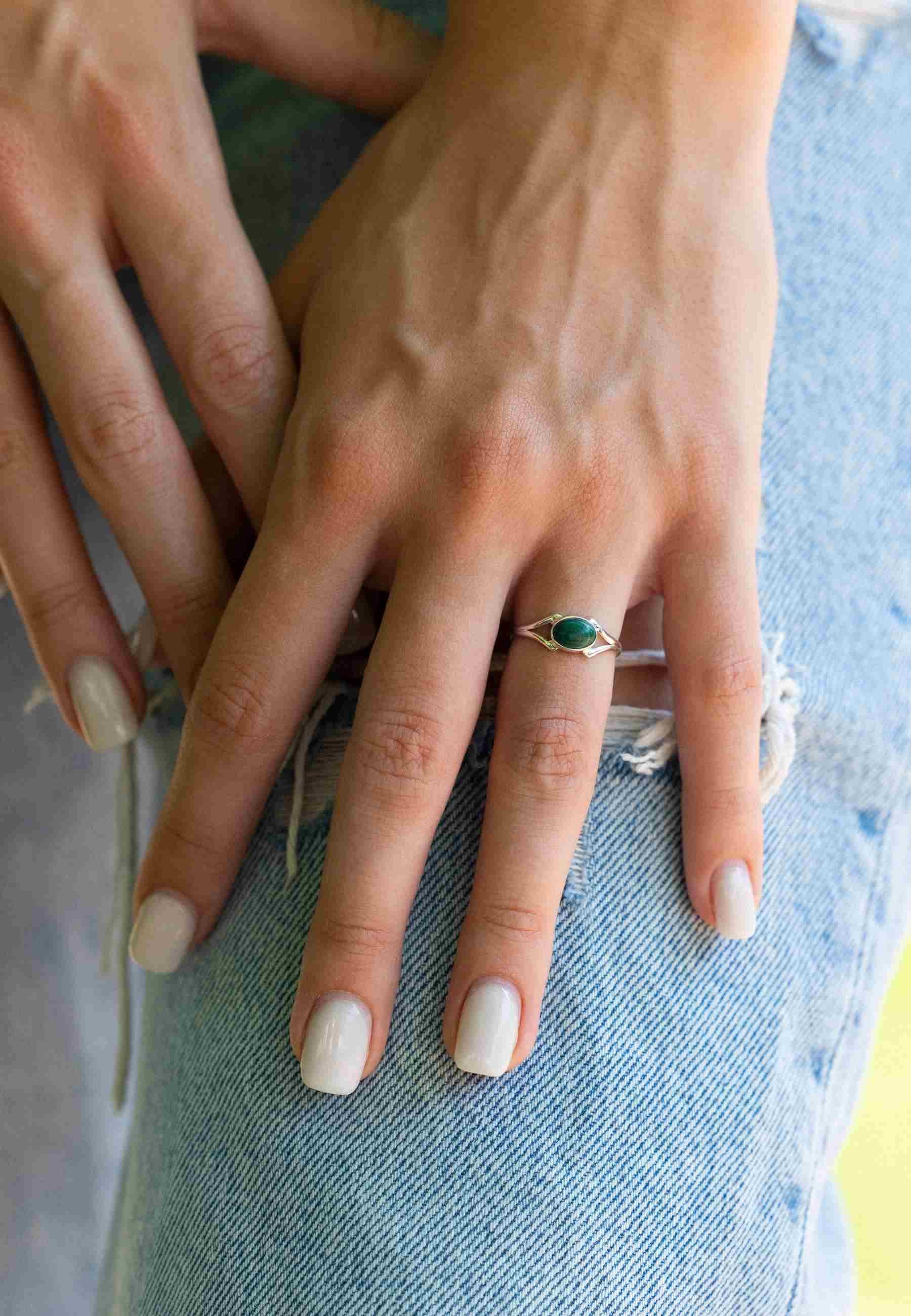 mantraroma Silberring TEKILI oval aus 925 günstig online kaufen