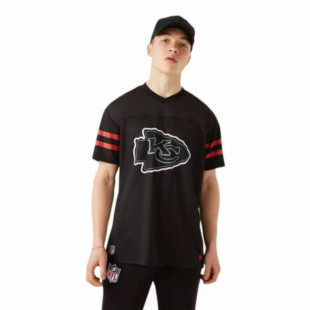 New Era Nfl Outline Logo Oversized Kansas City Chiefs Kurzärmeliges T-shirt günstig online kaufen