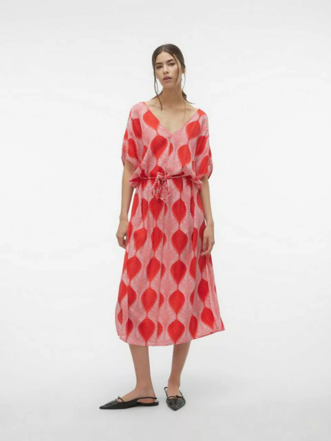 Vero Moda Sommerkleid VMTULA OLGA SS 7/8 DRESS WVN GA günstig online kaufen