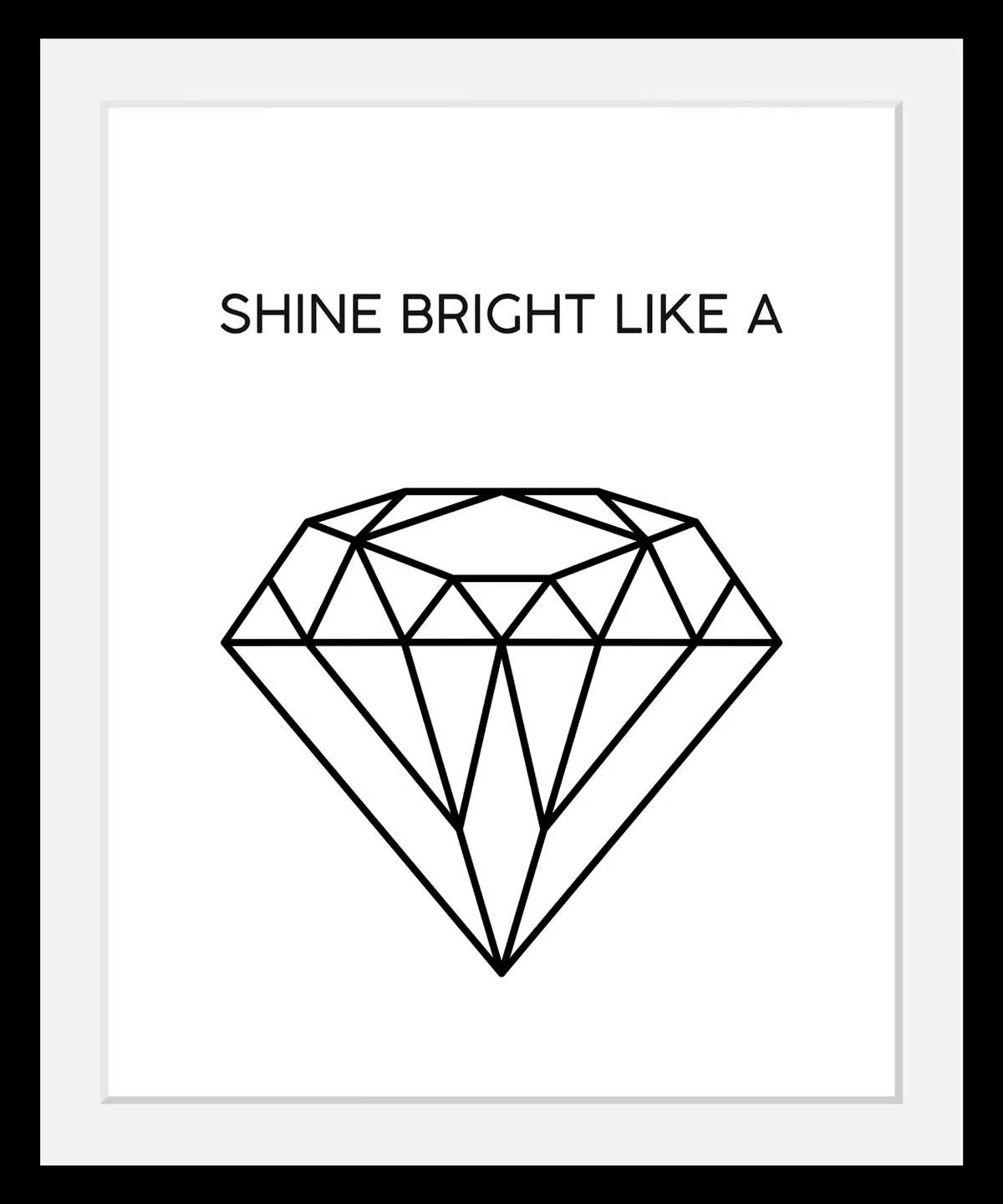 queence Bild "Diamant" günstig online kaufen