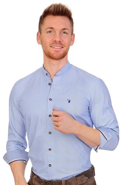 Spieth & Wensky Trachtenhemd Trachtenhemd - NEO - grau, blau günstig online kaufen