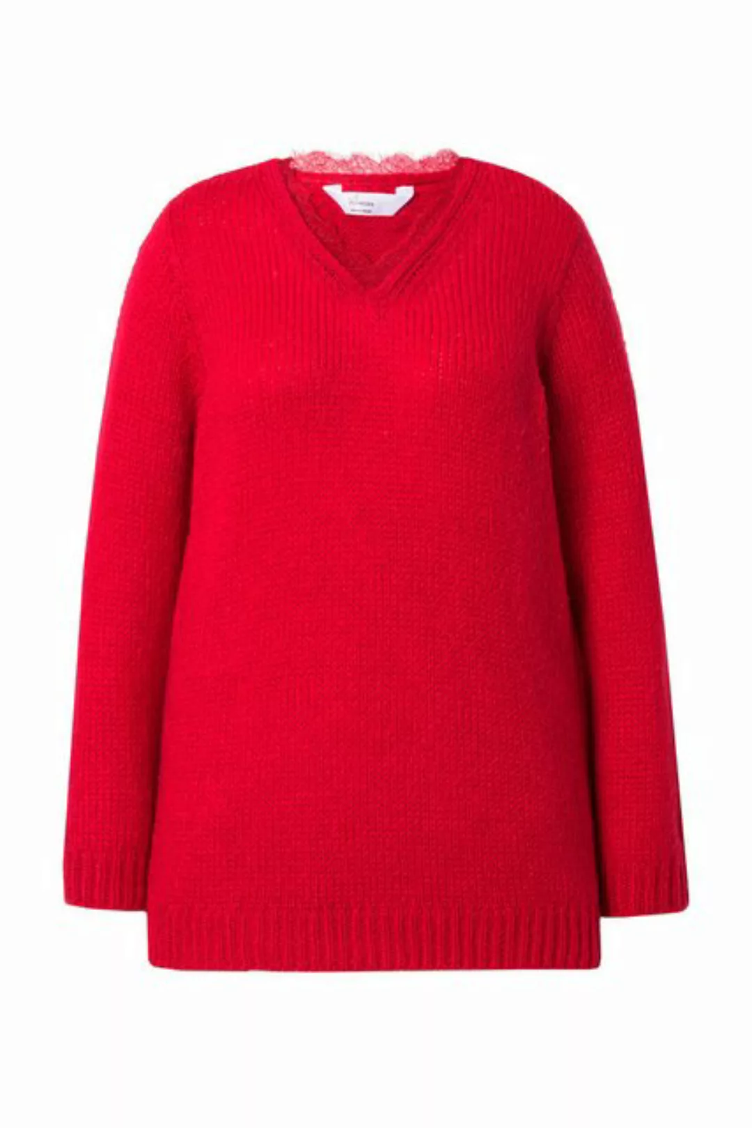 MIAMODA Strickpullover Pullover Classic Fit Grobstrick günstig online kaufen