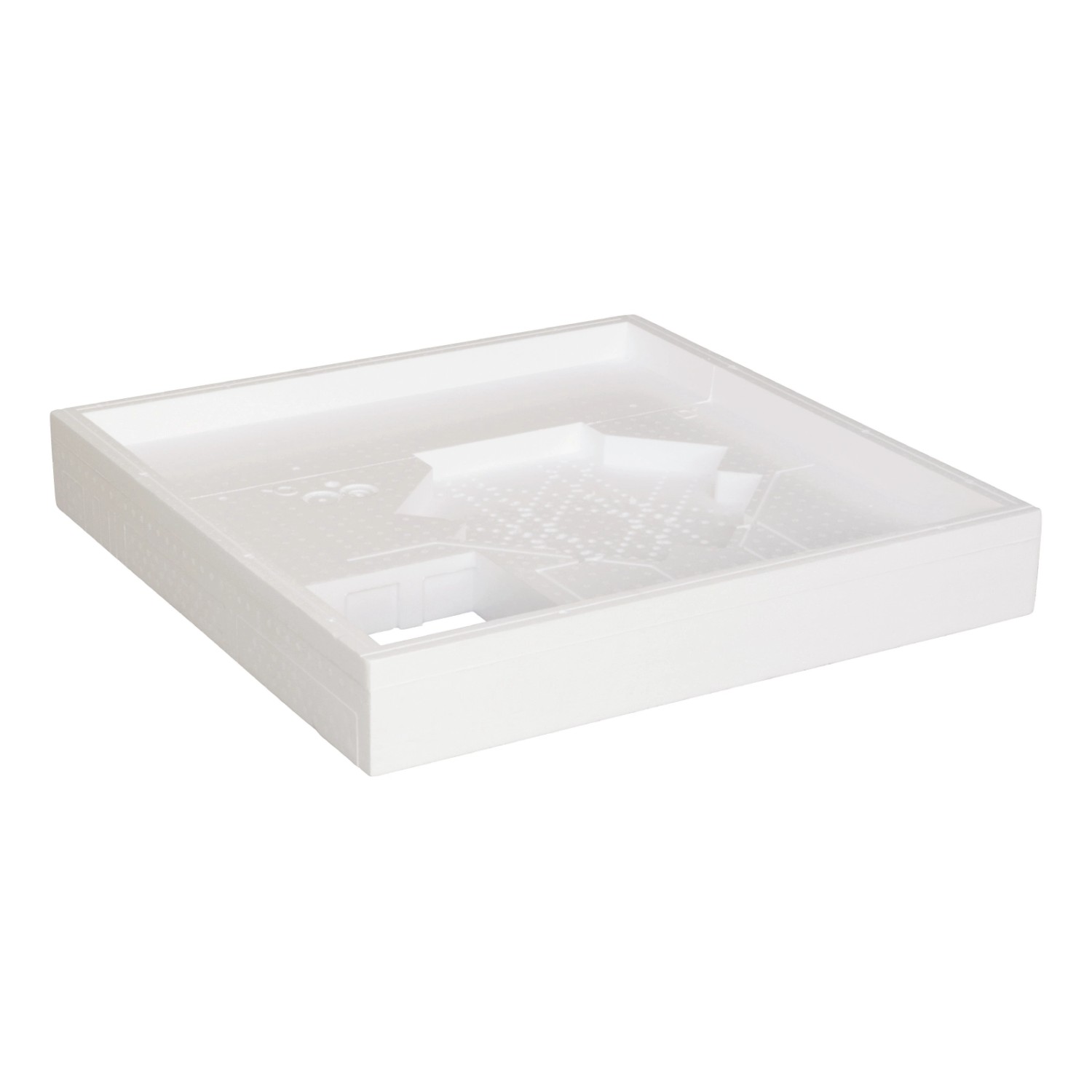 Calmwaters Wannenträger Duschwanne Modern Select 90 x 90 cm x 2,5 cm Weiß S günstig online kaufen