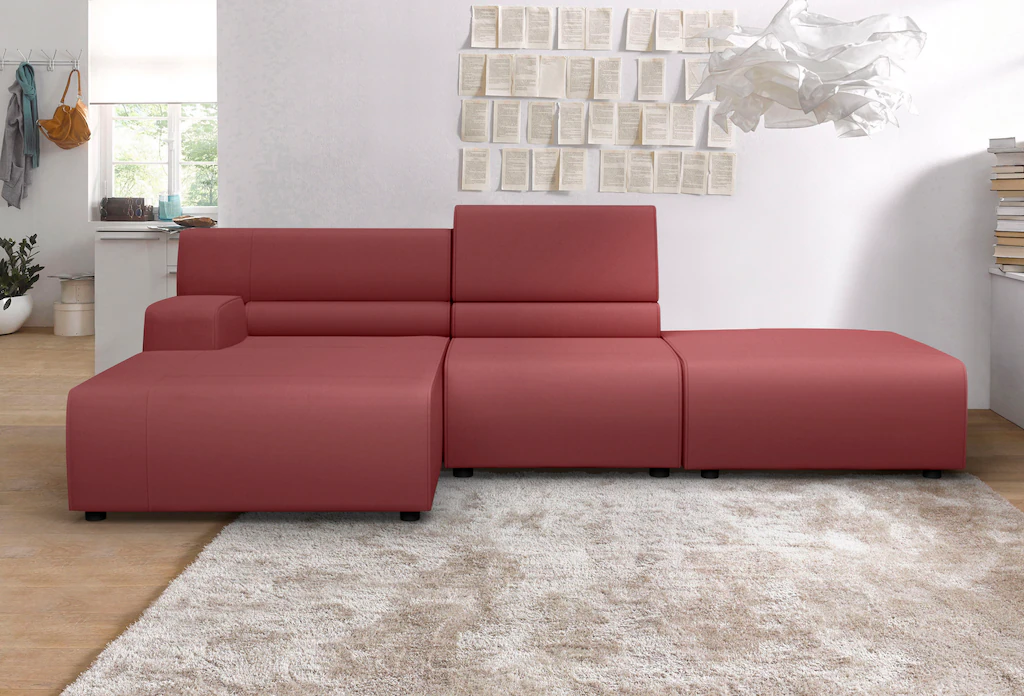 Egoitaliano Ecksofa "Babouche, Designsofa mit außergewöhnlichem Sitzkomfort günstig online kaufen