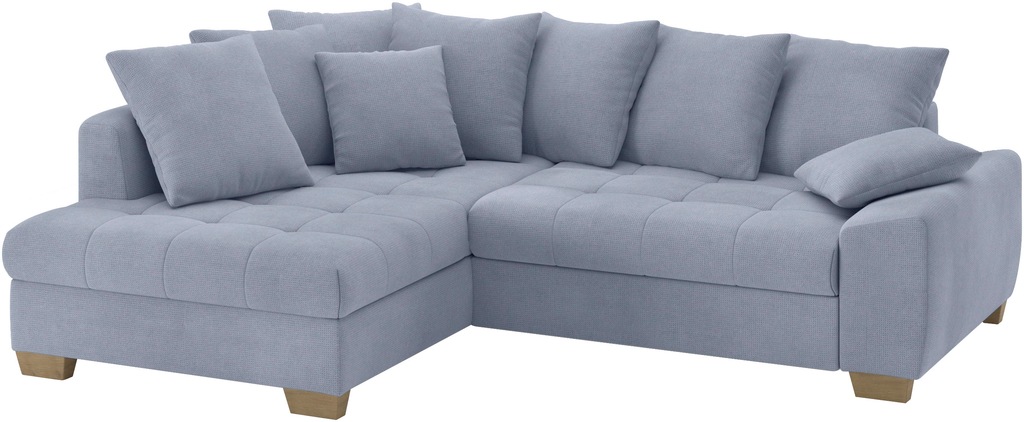 Mr. Couch Ecksofa "Nikita II, L-Form", Wahlweise mit Bettfunktion, Bettkast günstig online kaufen