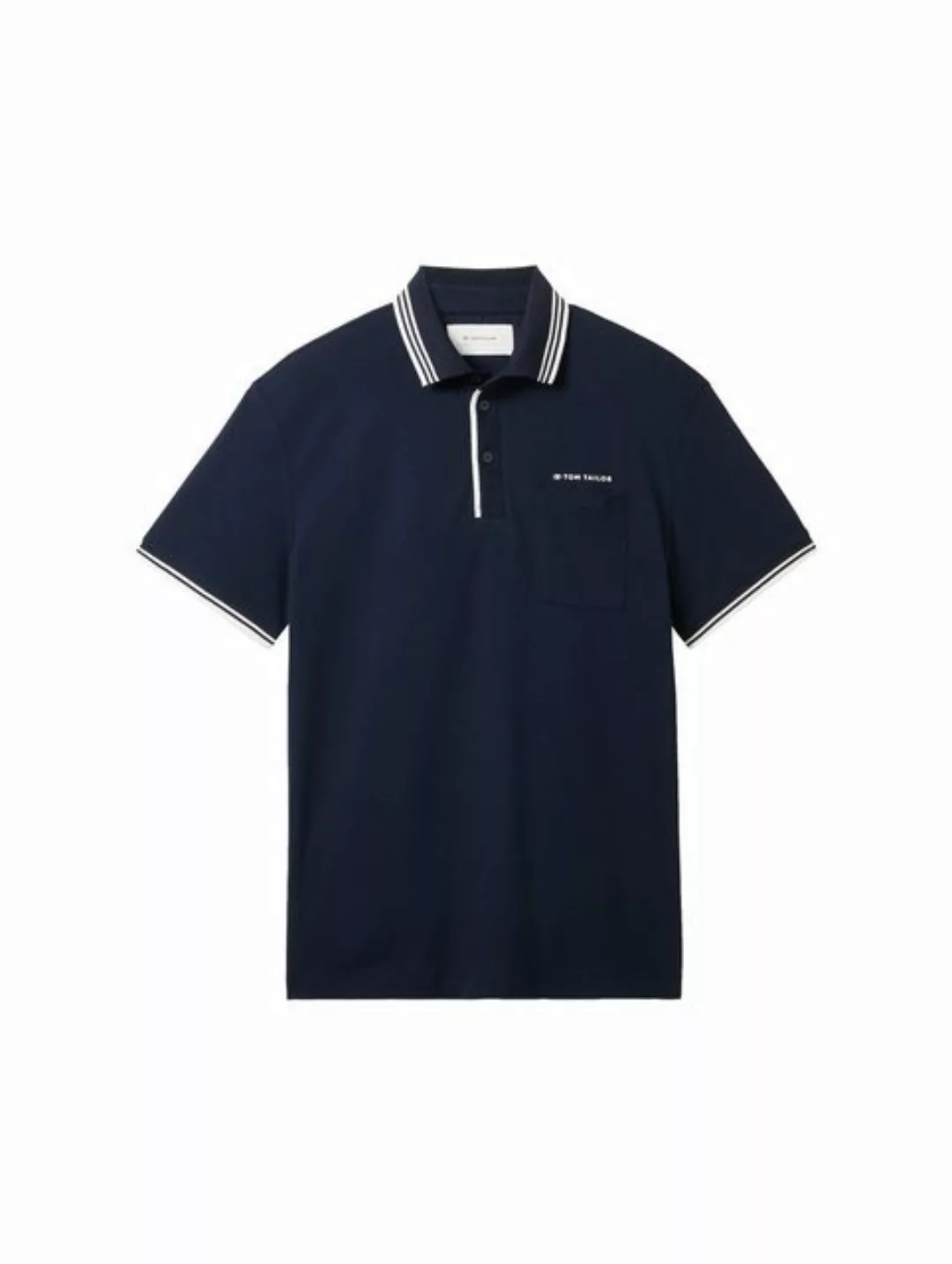 TOM TAILOR Poloshirt Poloshirt mit Brusttasche günstig online kaufen