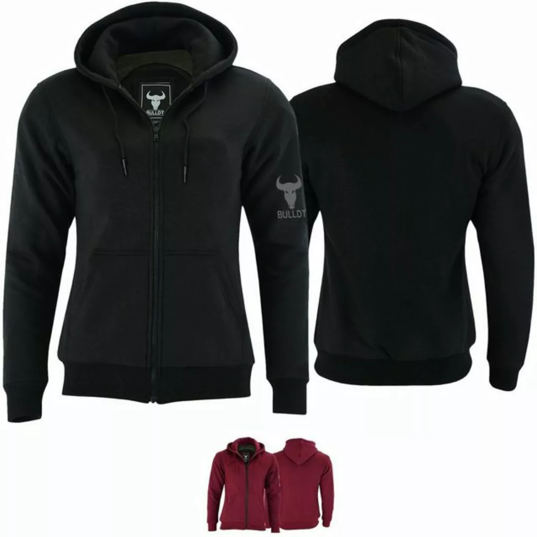 German Wear Motorradjacke BLD1300 Hoodie Damen Motorrad Hoodie mit Protekto günstig online kaufen