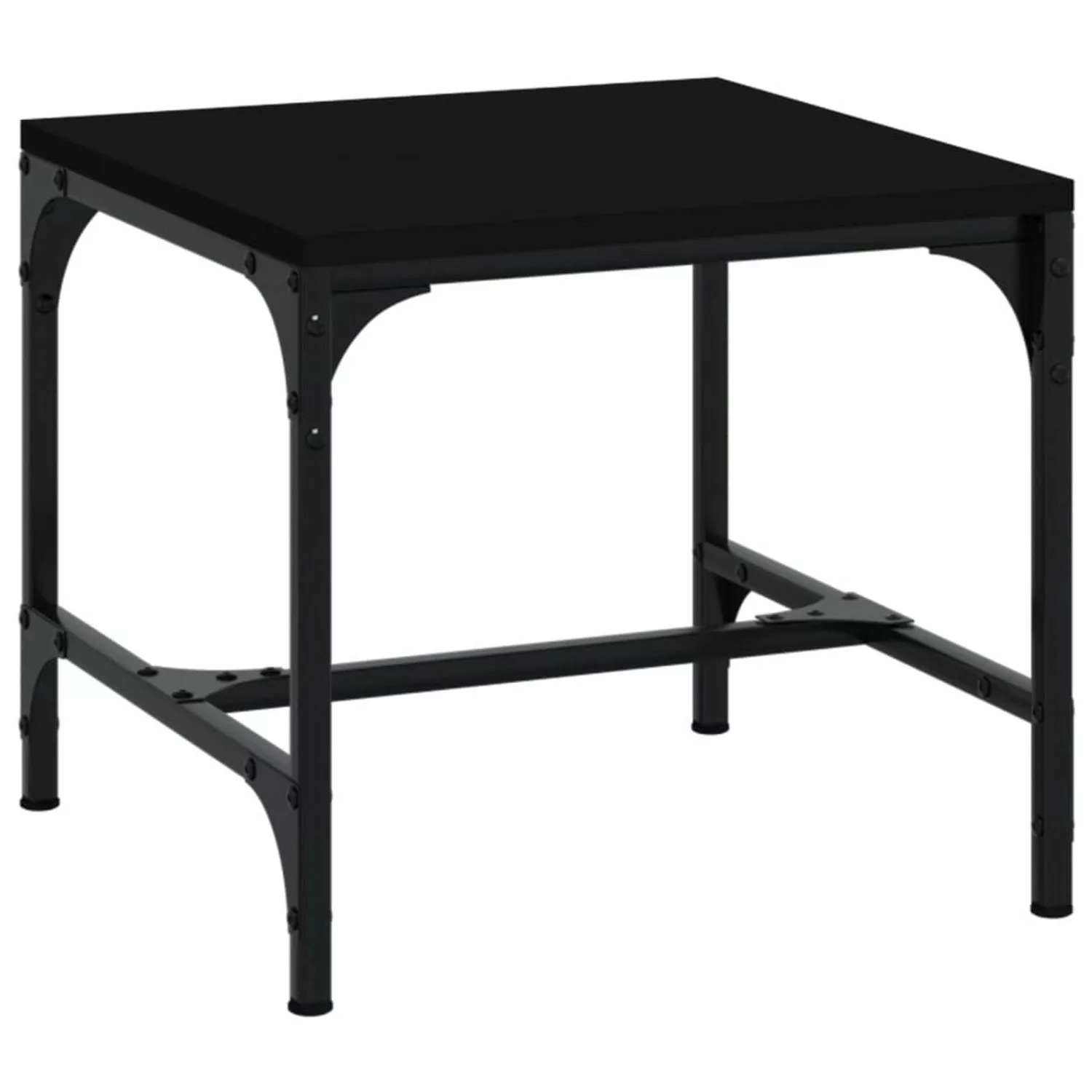 Vidaxl Couchtisch Schwarz 50x50x35 Cm Holzwerkstoff günstig online kaufen