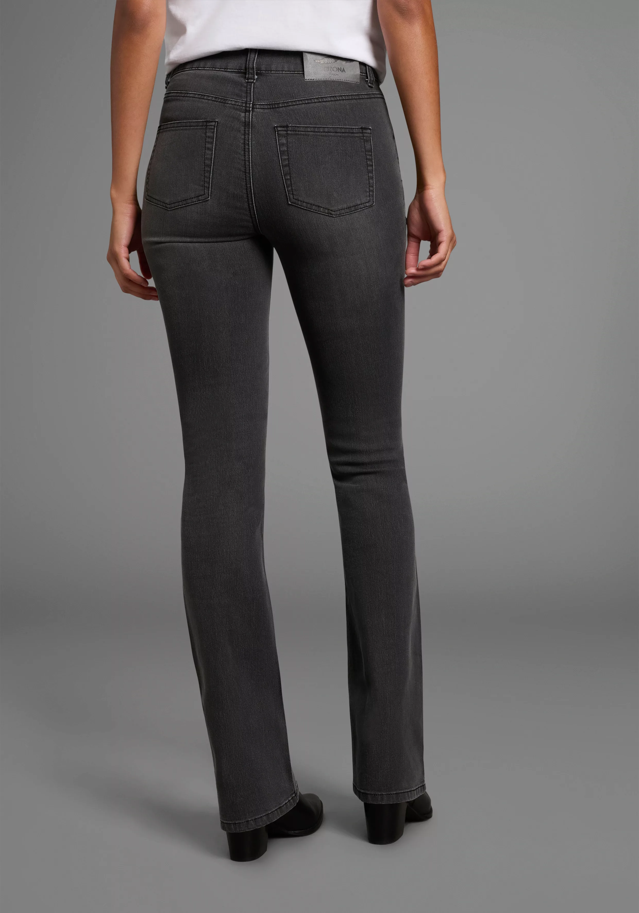 Arizona Bootcut-Jeans "Shaping", elastische Passform, Bootcut-Beinform, Use günstig online kaufen