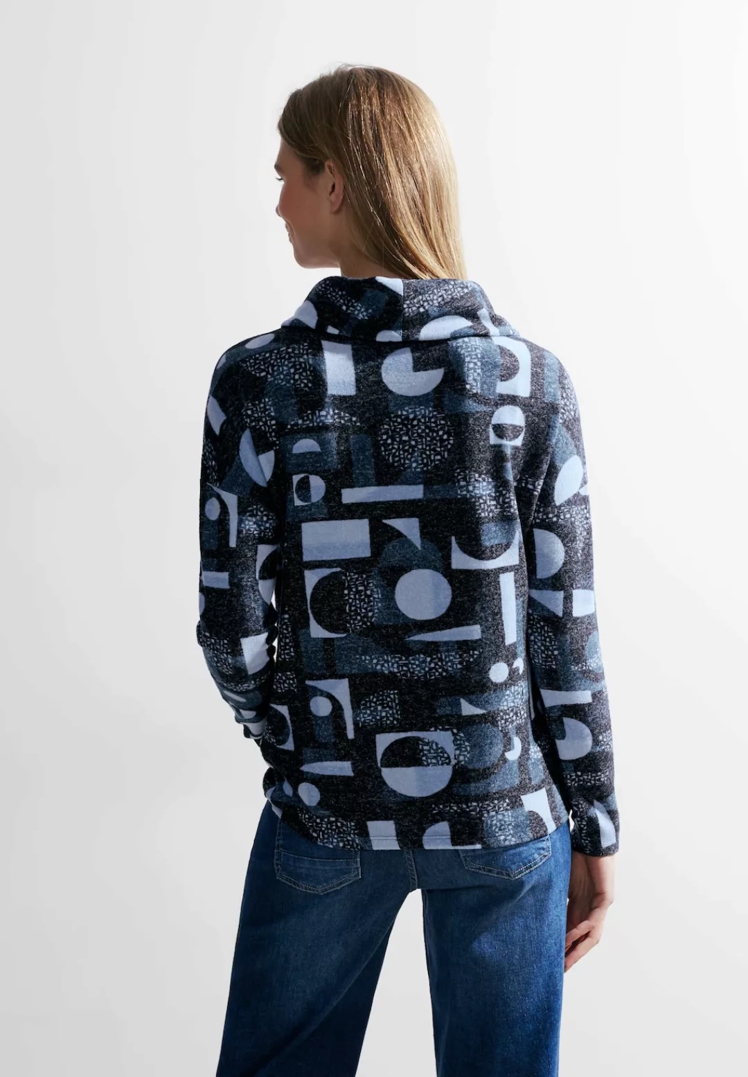 Cecil Langarmshirt, mit Grafik-Print günstig online kaufen