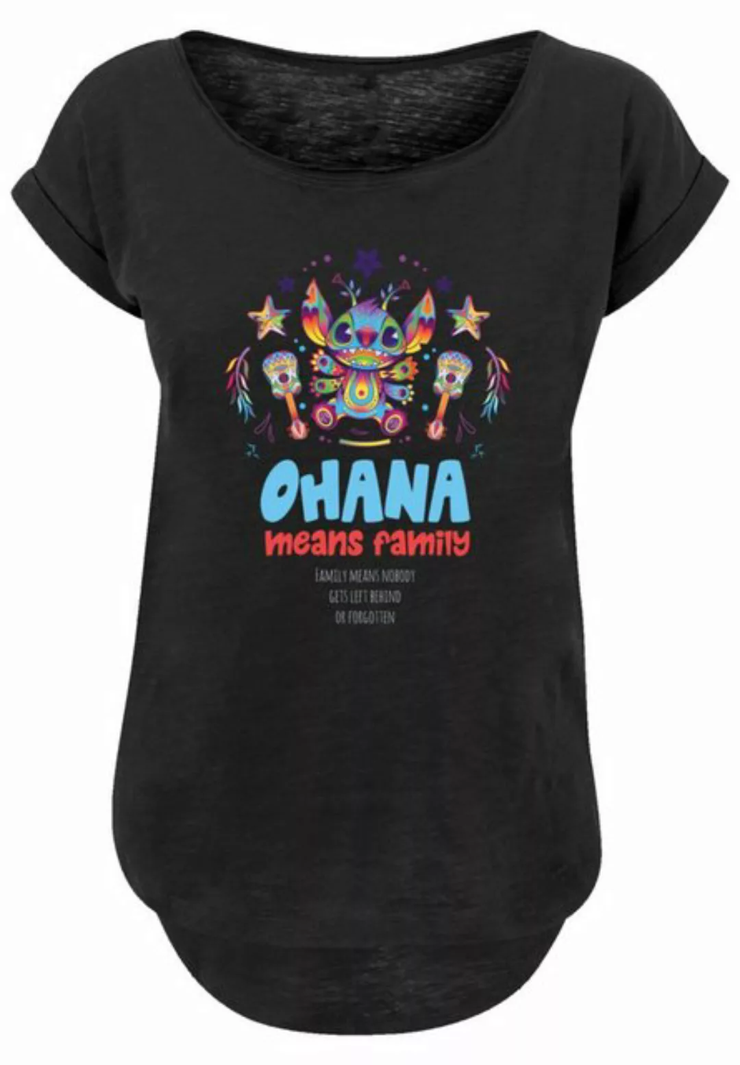 F4NT4STIC T-Shirt "Disney Lilo & Stitch Ohana Mexico", Premium Qualität günstig online kaufen