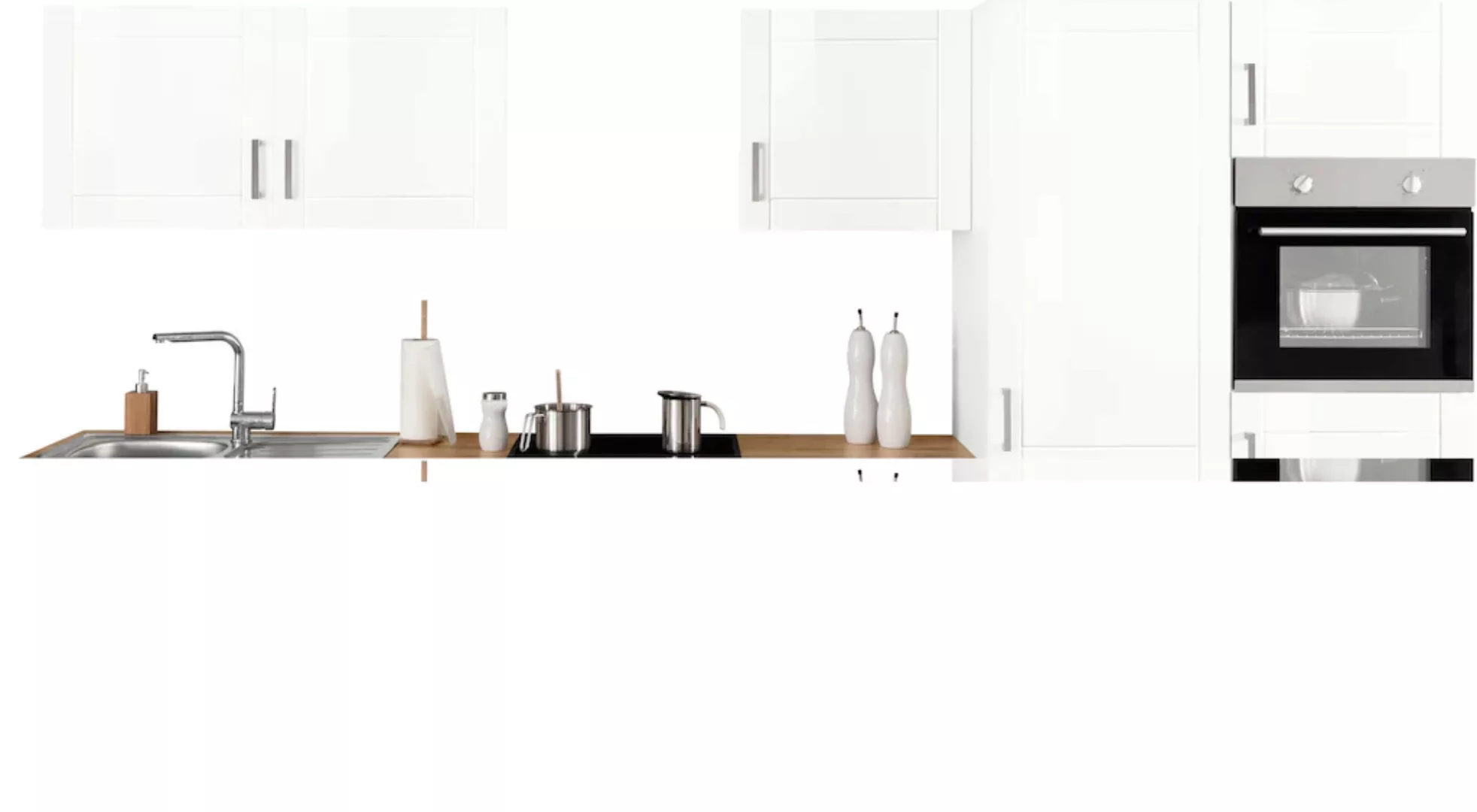 HELD MÖBEL Küchenzeile "Tinnum", ohne E-Geräte, Breite 360 cm günstig online kaufen